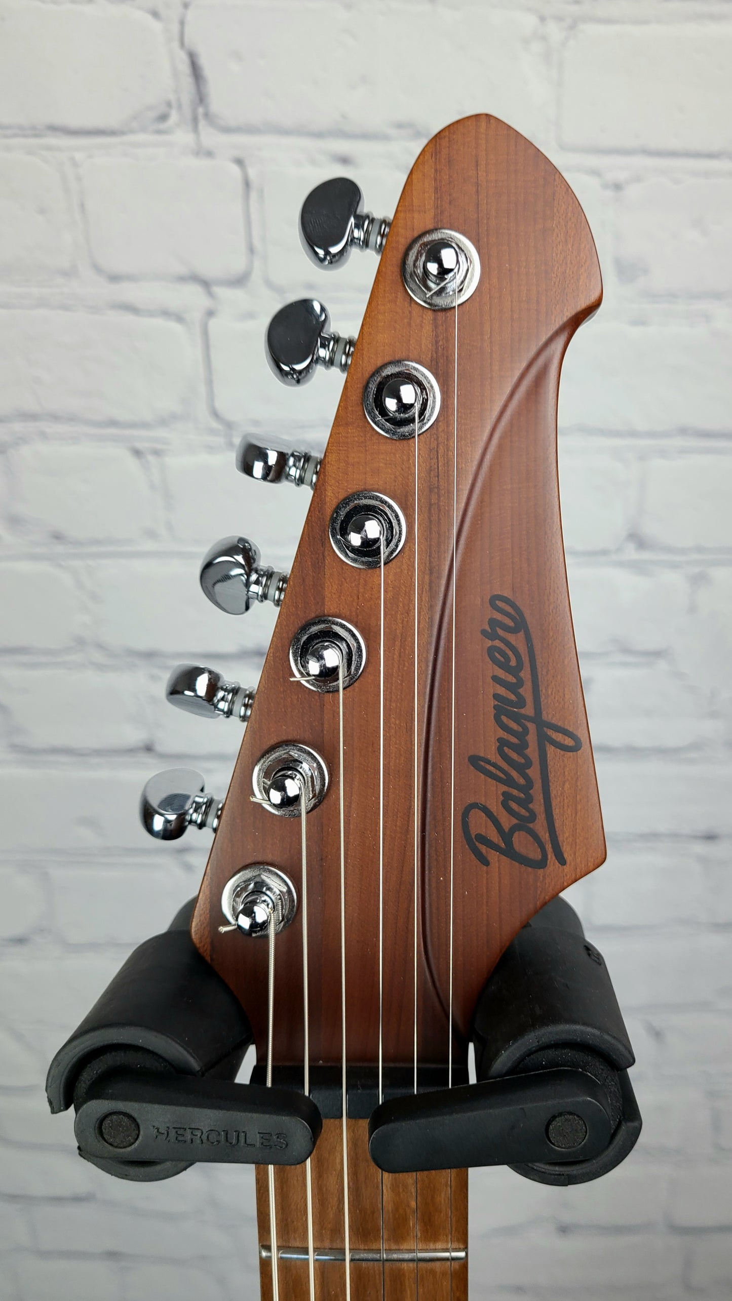 Balaguer Standard Espada Roasted Maple Neck Electric Guitar Pastel Blue