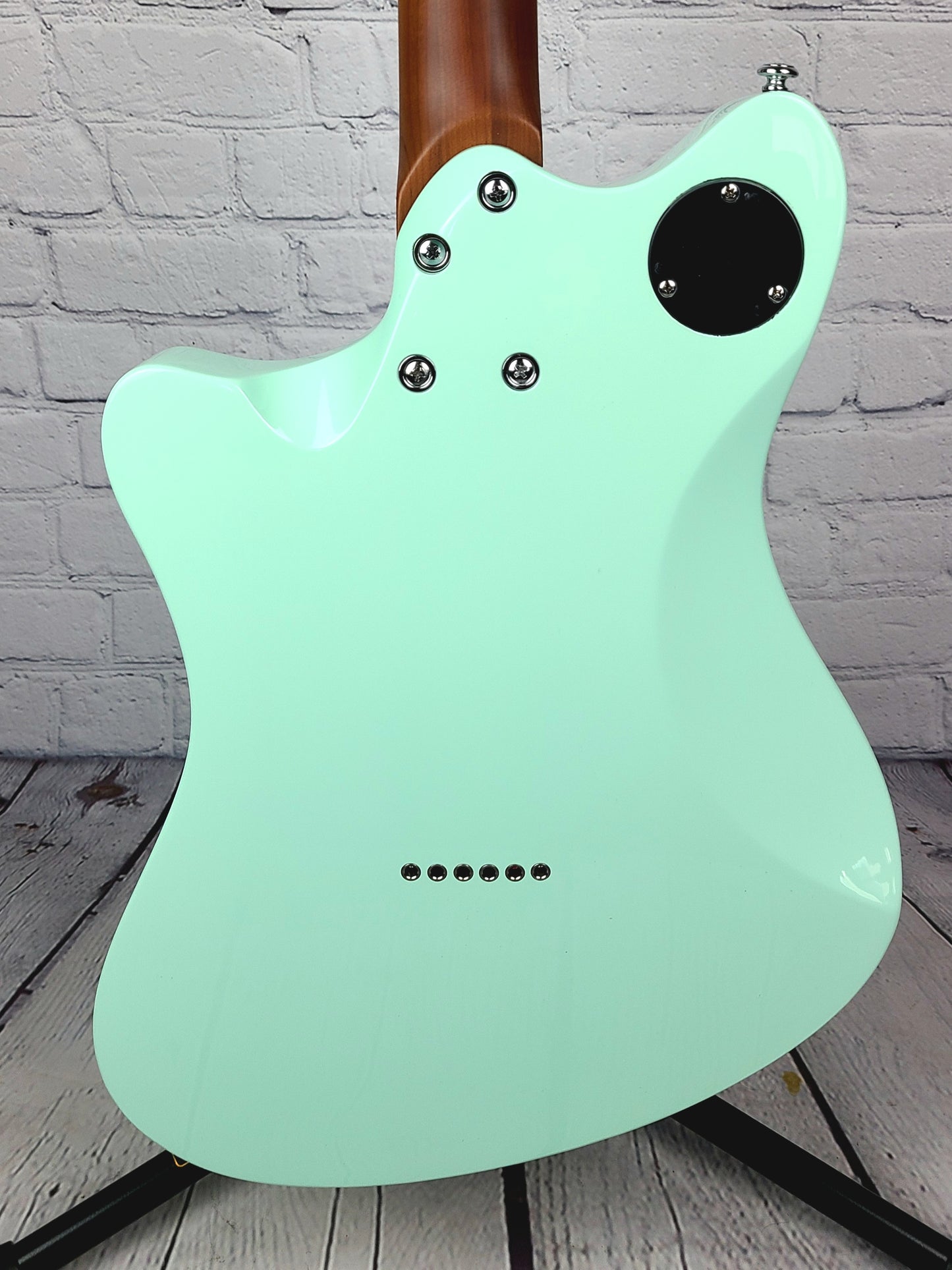 Balaguer Standard Espada Roasted Maple Neck Electric Guitar Pastel Blue