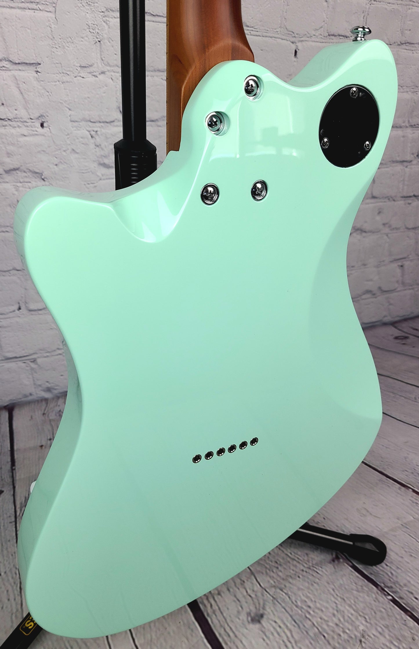 Balaguer Standard Espada Roasted Maple Neck Electric Guitar Pastel Blue