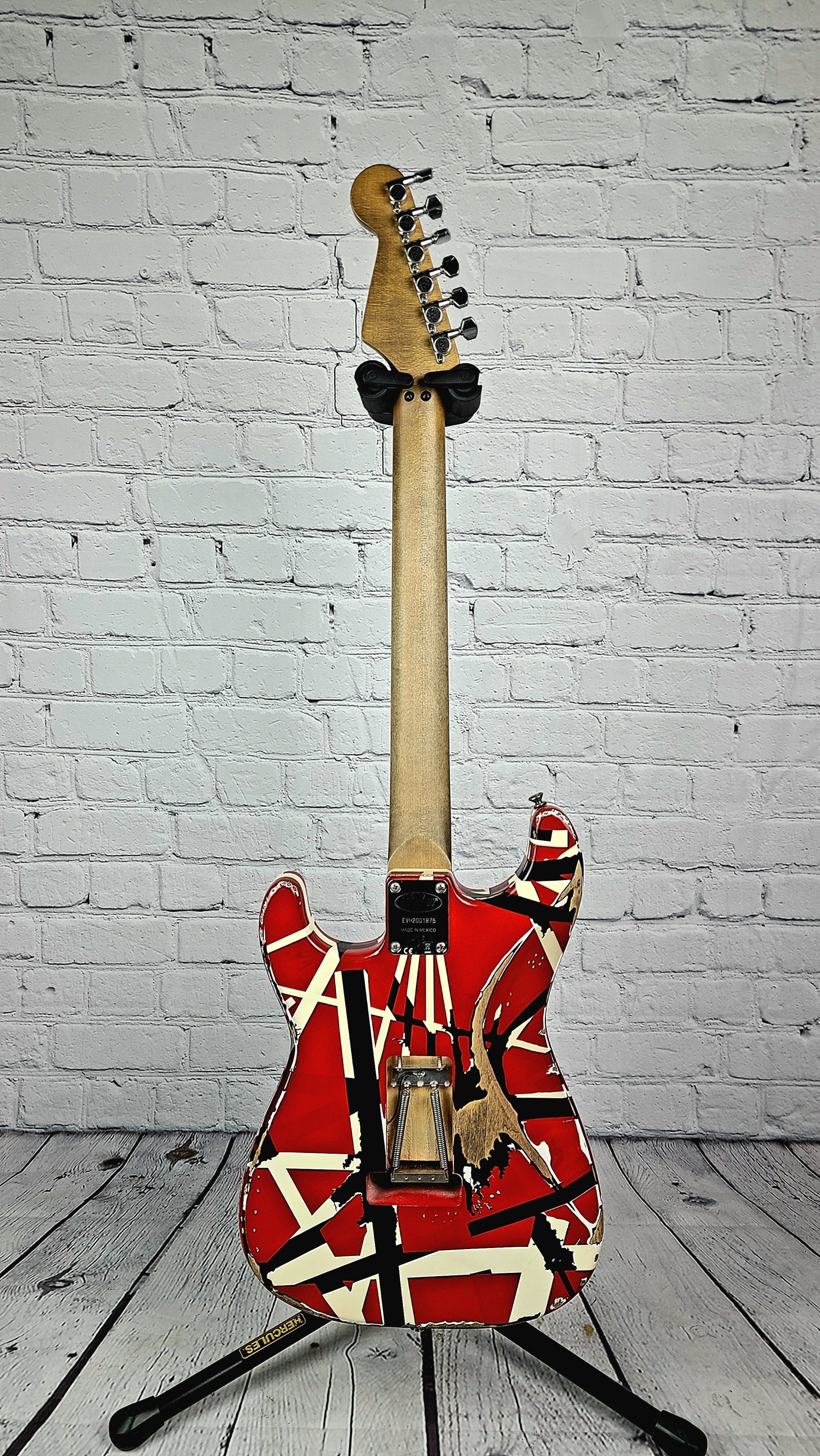 USED EVH "Frankie" Striped Eddie Van Halen Relic Distressed Electric Guitar 2020