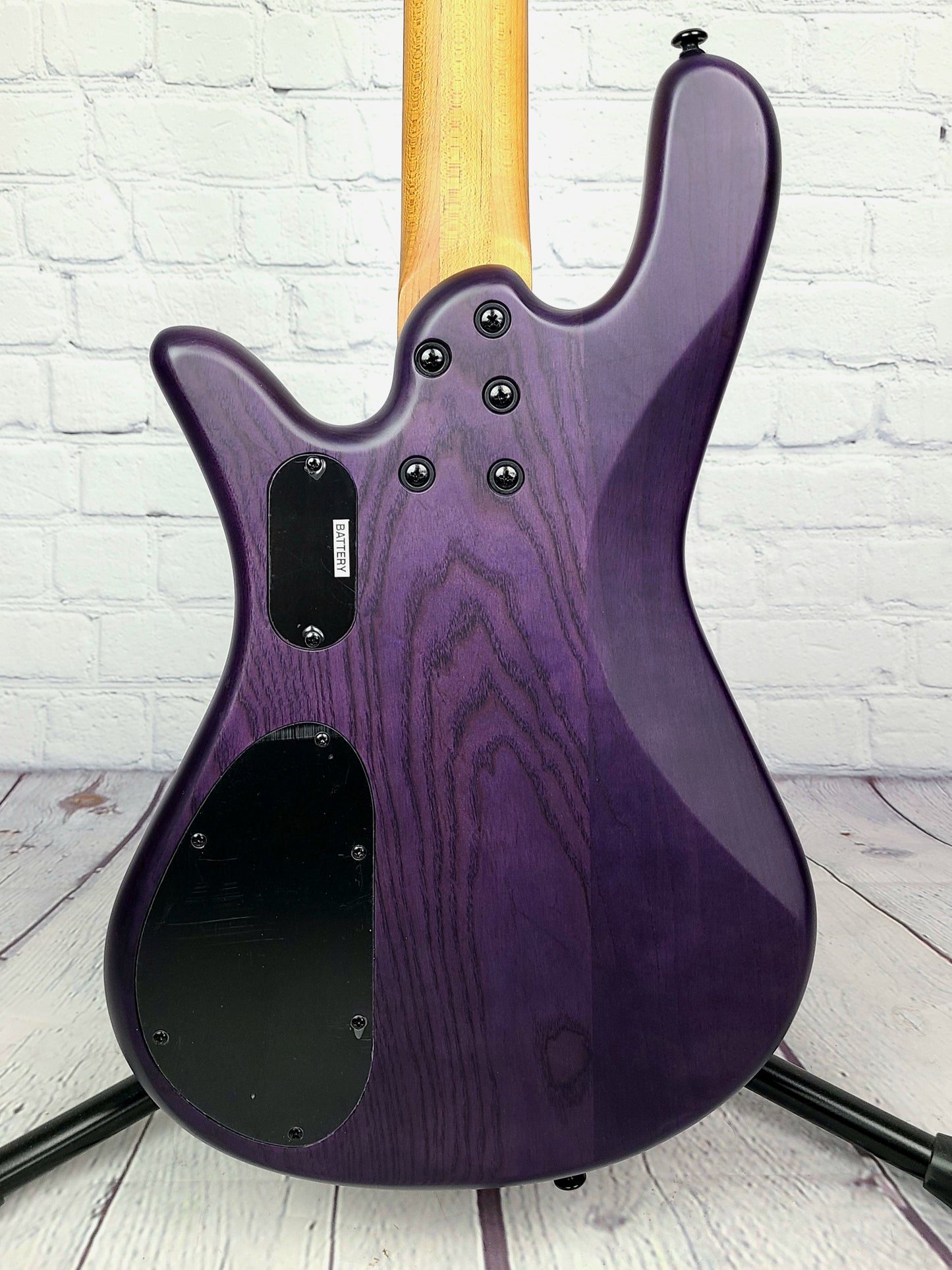 Spector NS Pulse II 4 String Bass Ultra Violet Quilt Maple