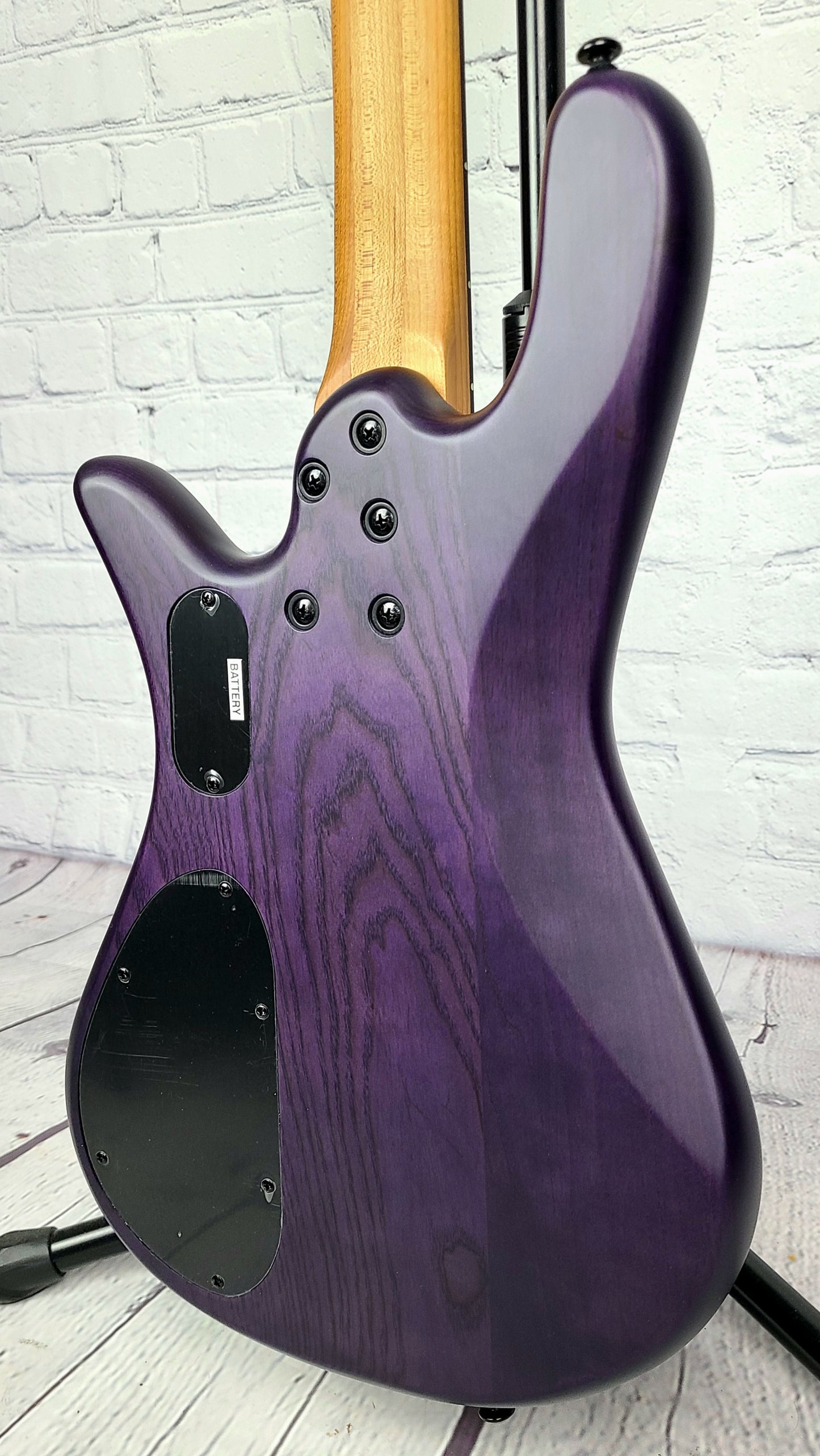 Spector NS Pulse II 4 String Bass Ultra Violet Quilt Maple