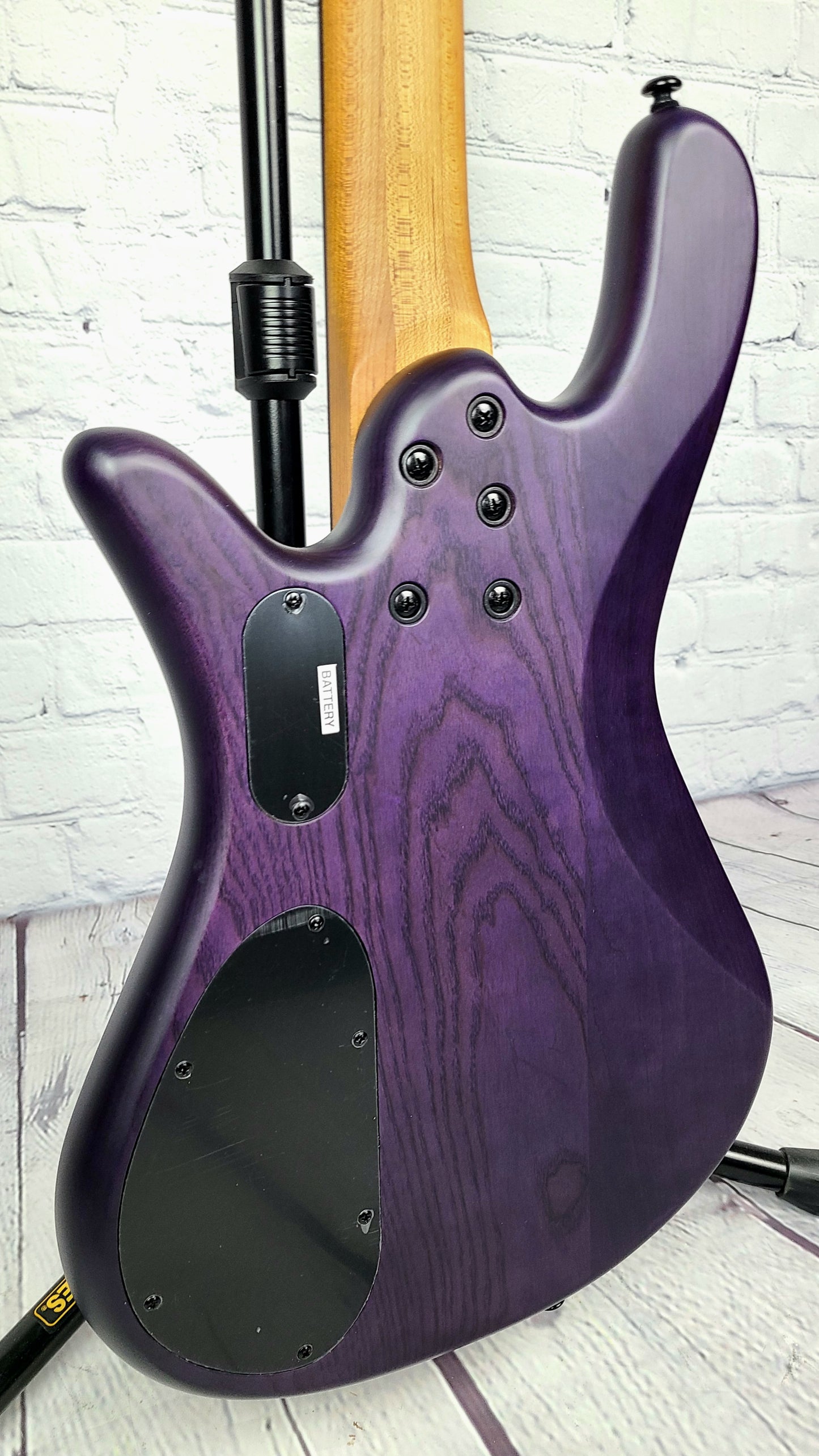 Spector NS Pulse II 4 String Bass Ultra Violet Quilt Maple