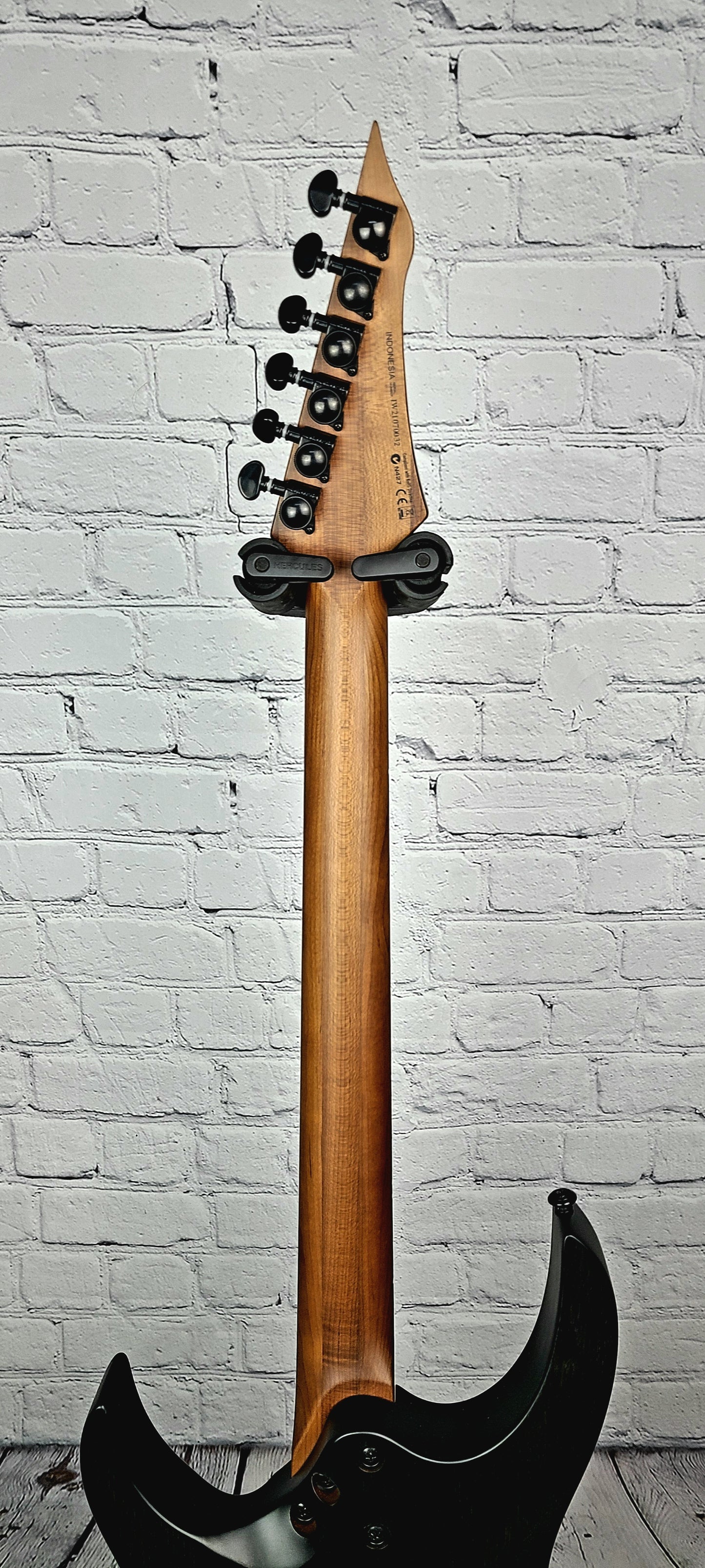 Balaguer Standard Diablo Electric Guitar Trans Black Evertune