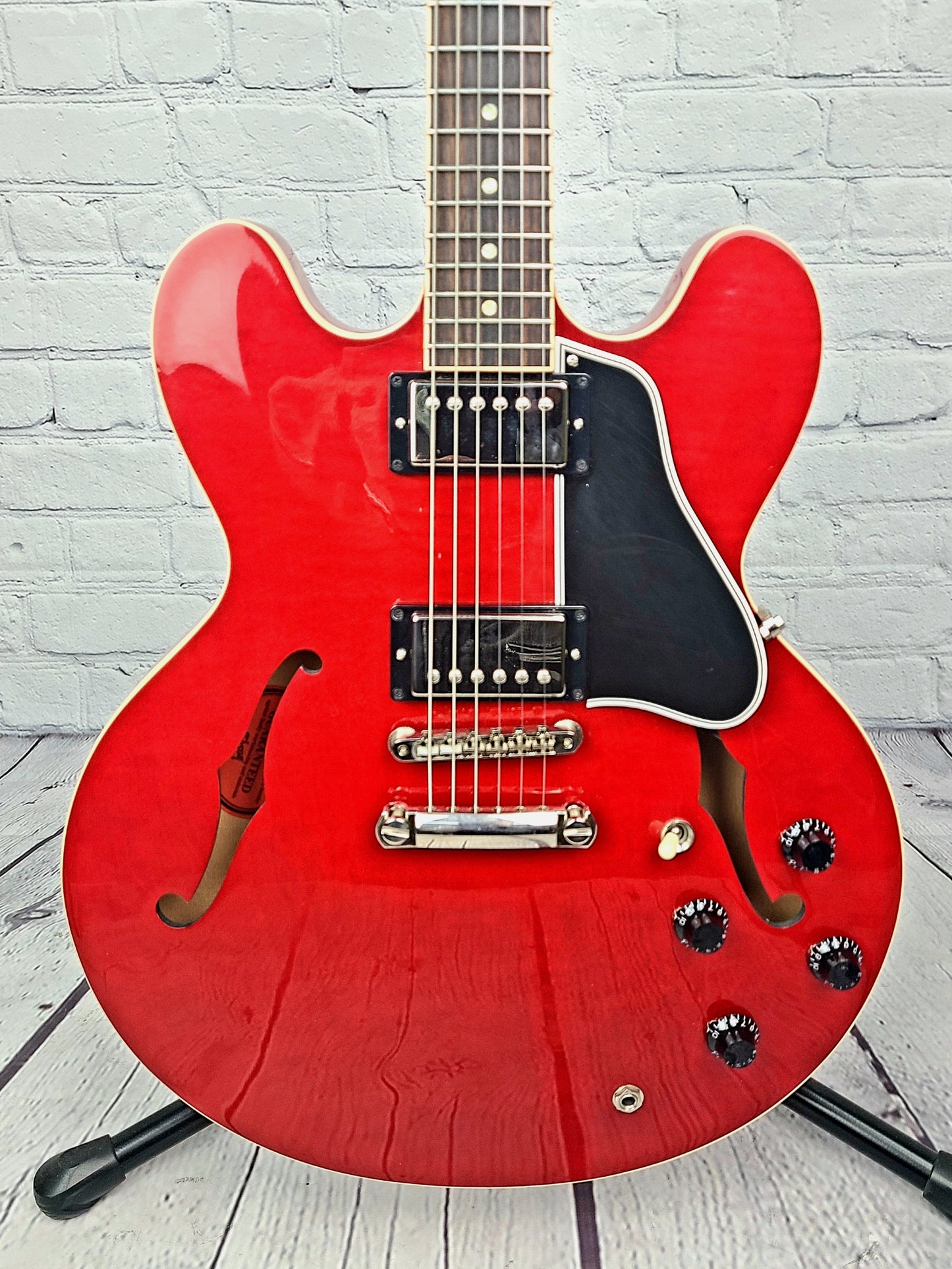 USED Gibson ES-335 Dot Figured Top 2010 Headstock Repair