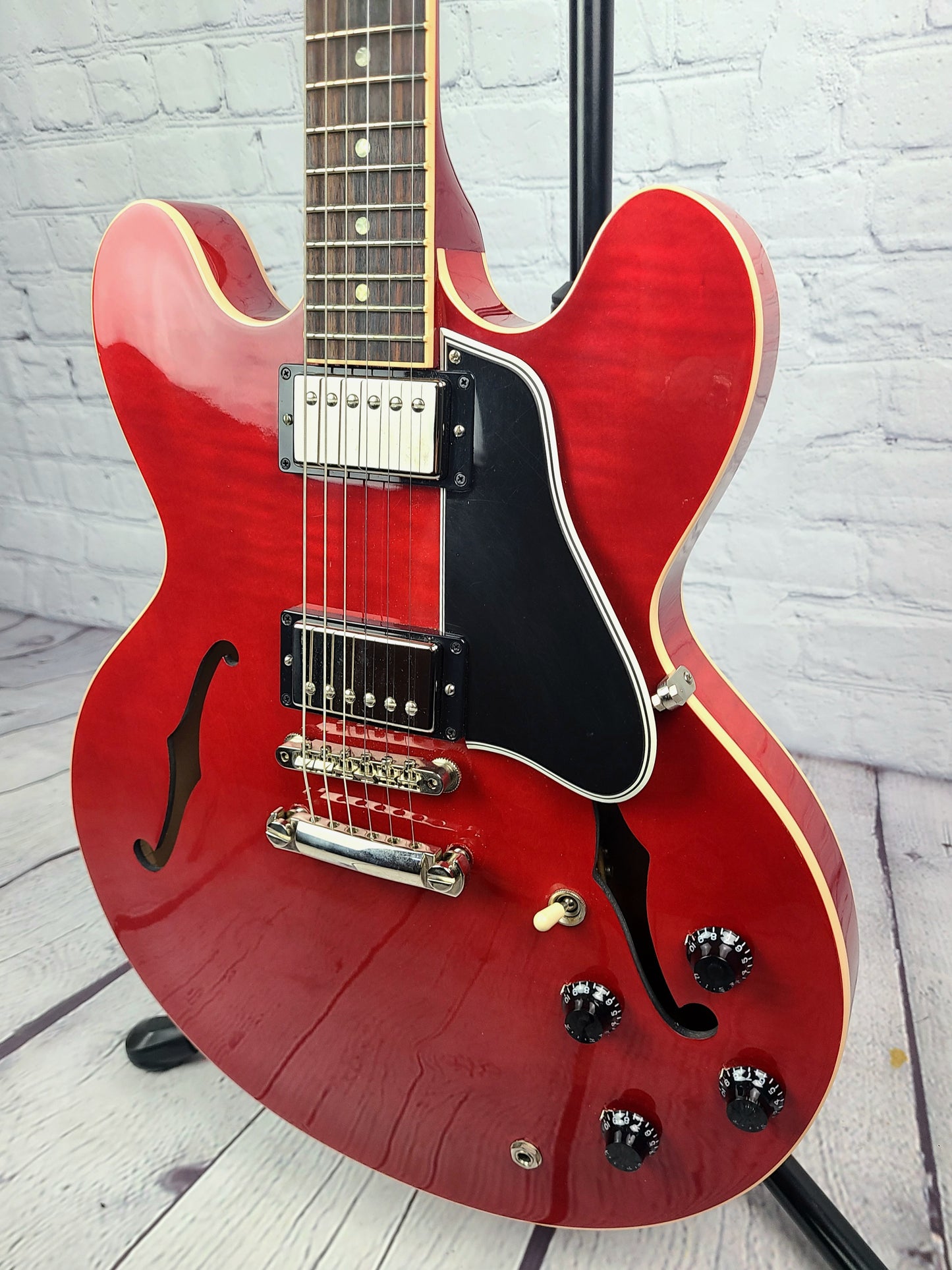 USED Gibson ES-335 Dot Figured Top 2010 Headstock Repair