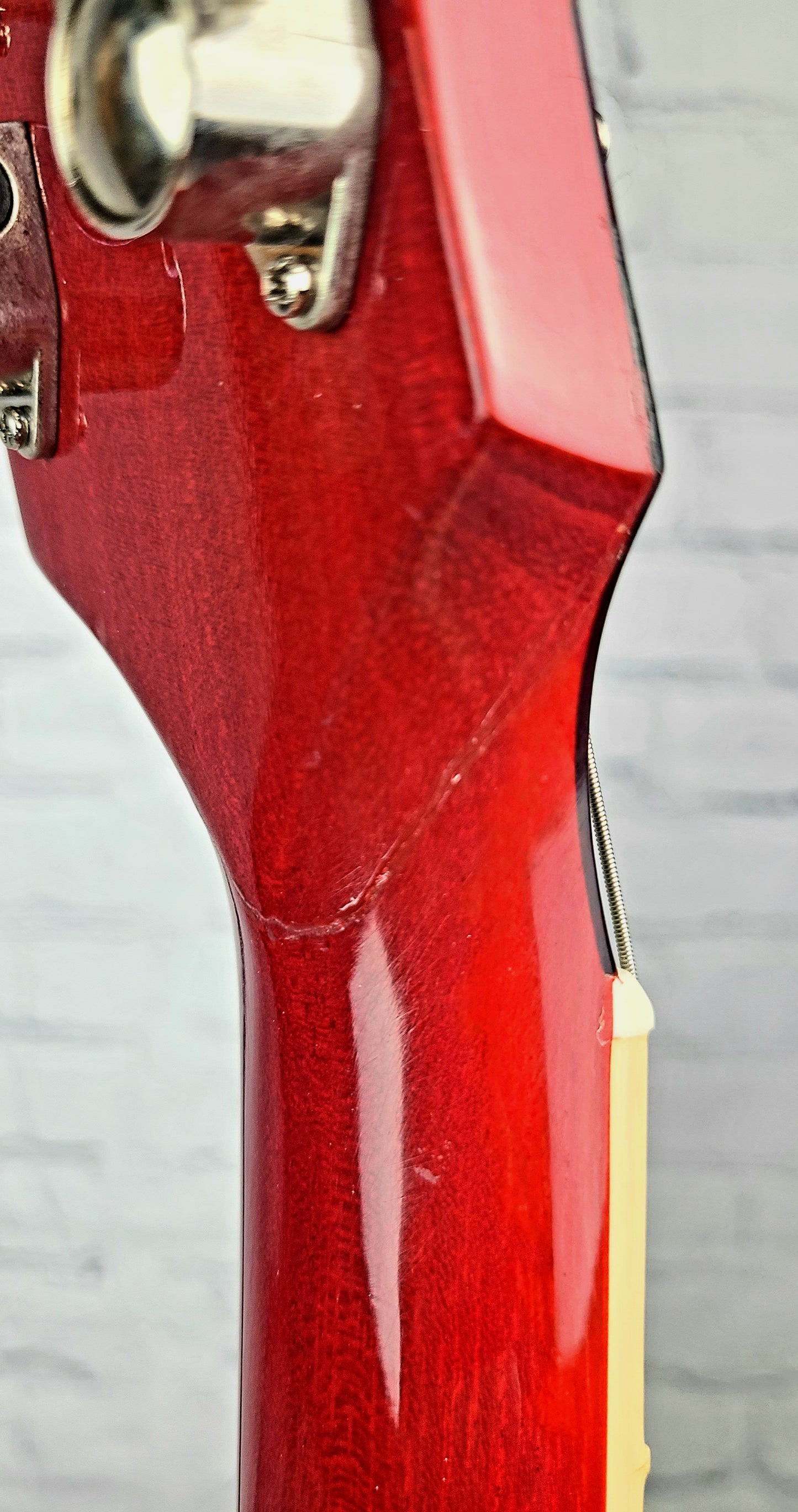 USED Gibson ES-335 Dot Figured Top 2010 Headstock Repair