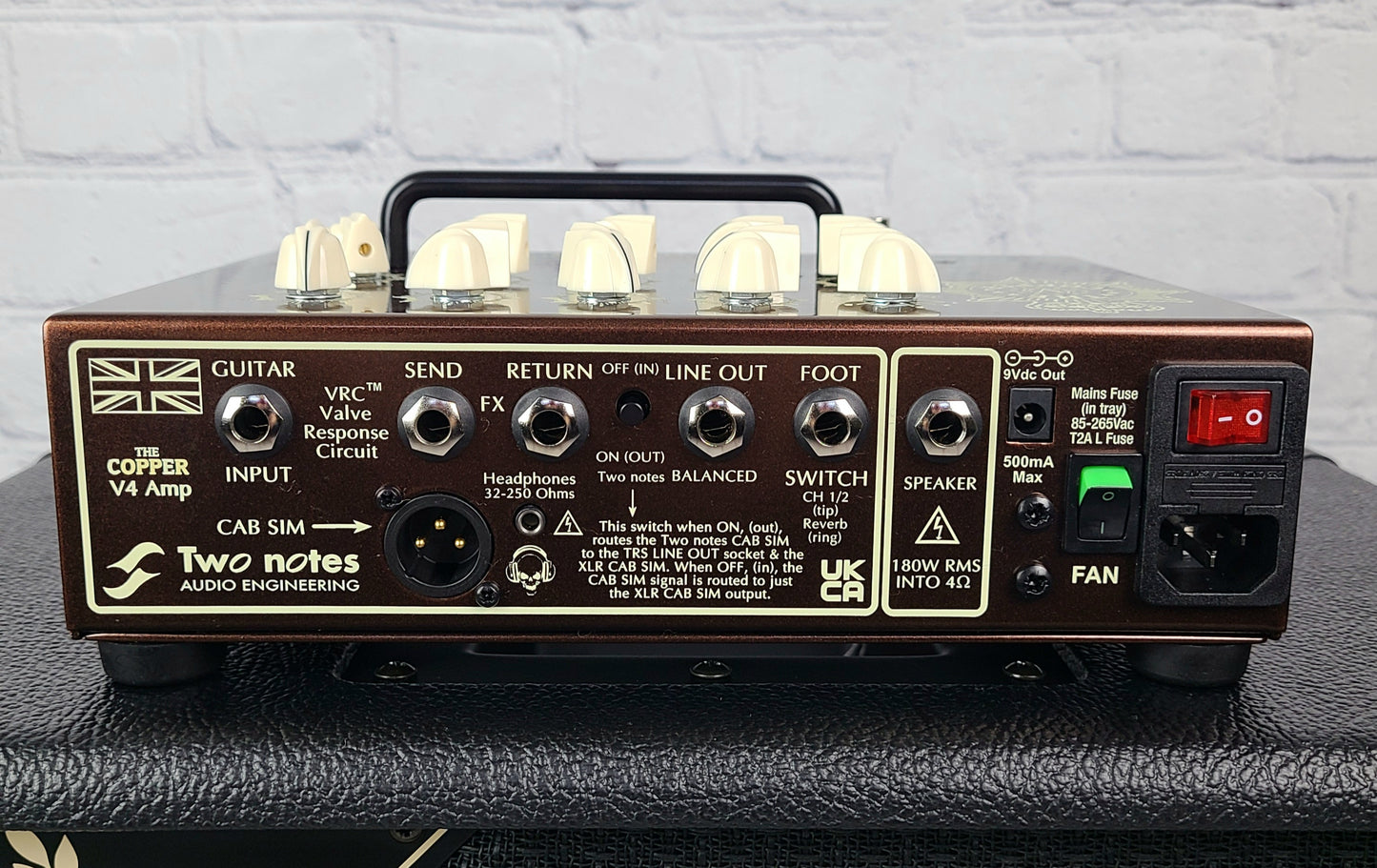 Victory Amplification V4 The Copper Amplifier Pedal 180w Two Notes