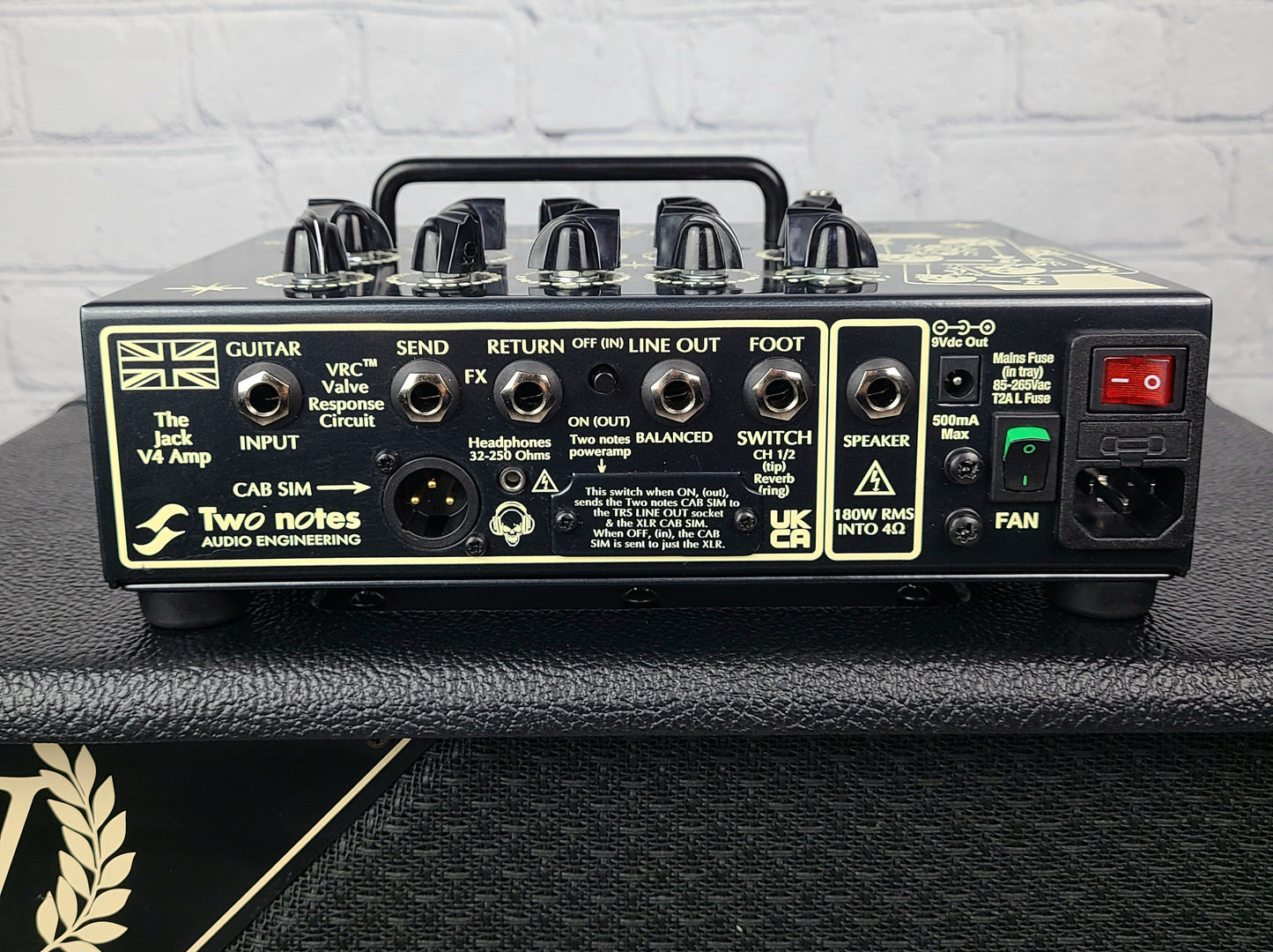 Victory Amplification V4 The Jack Guitar Amplifier Pedal 180w Two Notes