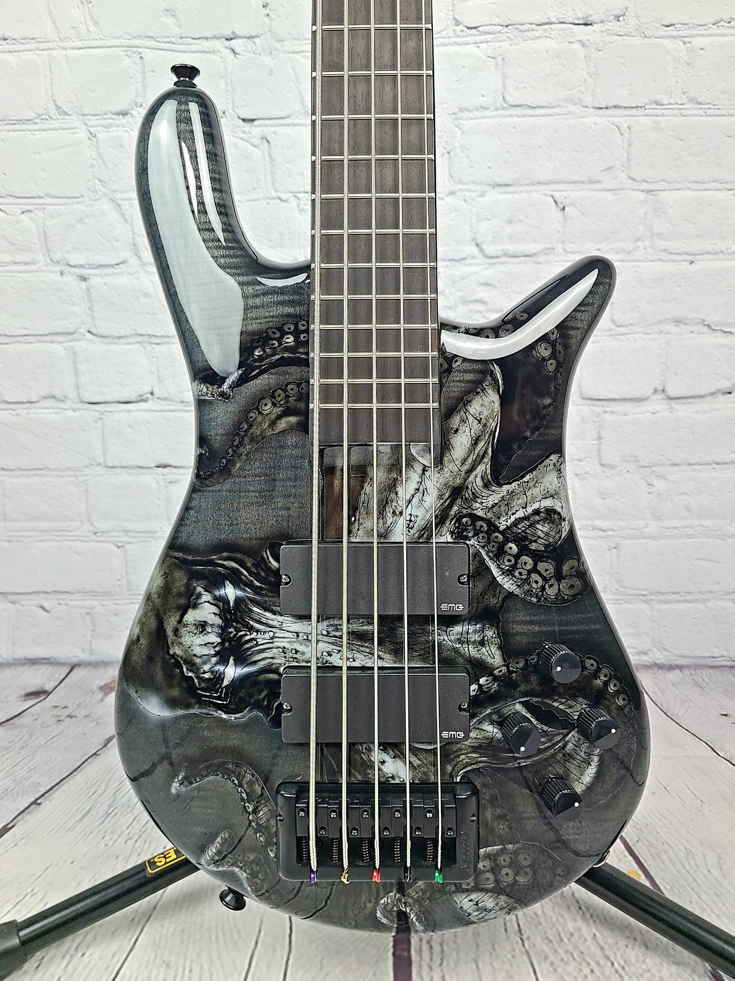 Spector Euro 5 LE 5 String Bass Guitar Squid Limited Edition Darkglass EMG