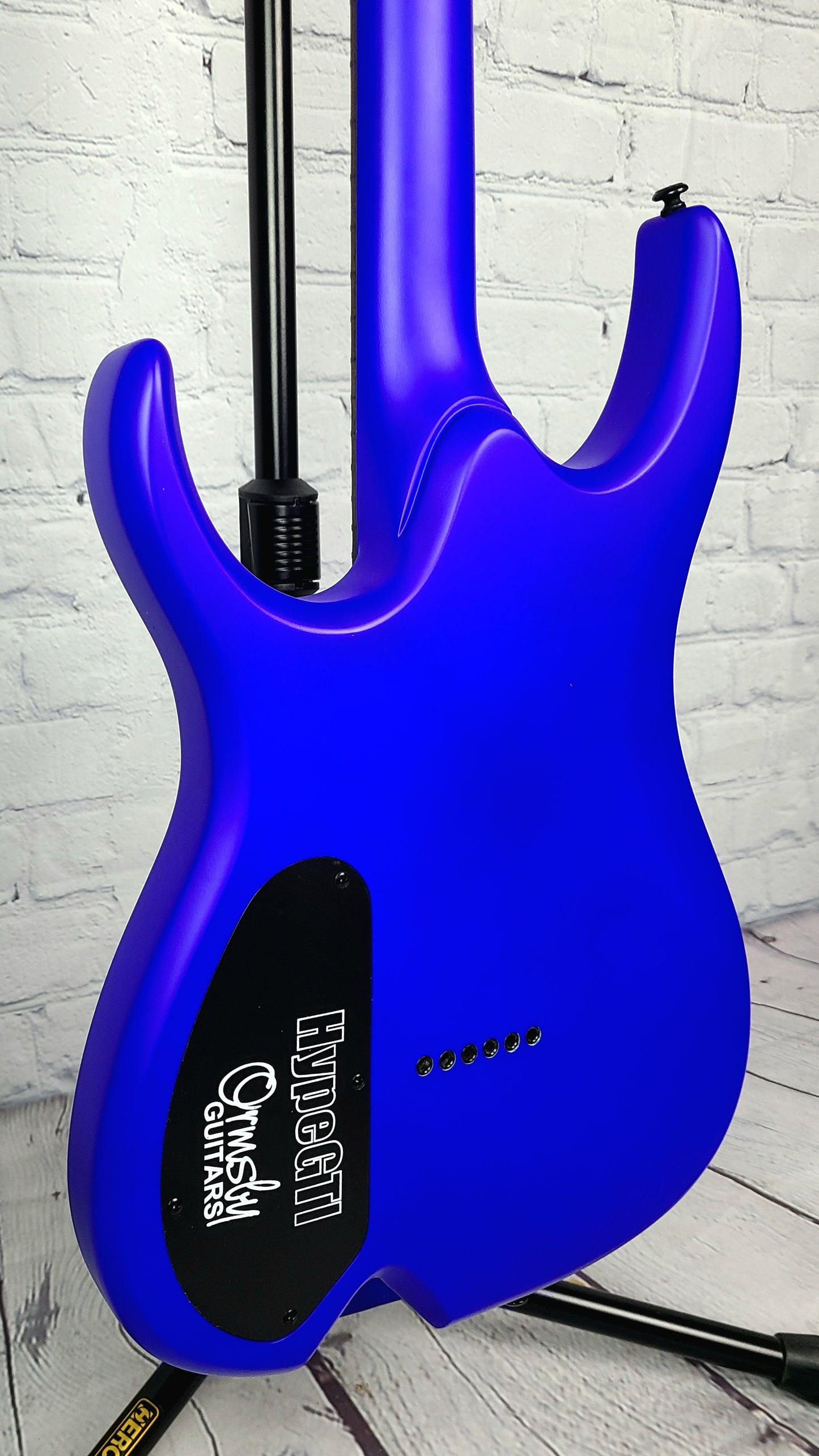 Ormsby Guitars Hype GTI 6 String Royal Blue Electric Guitar Standard Scale