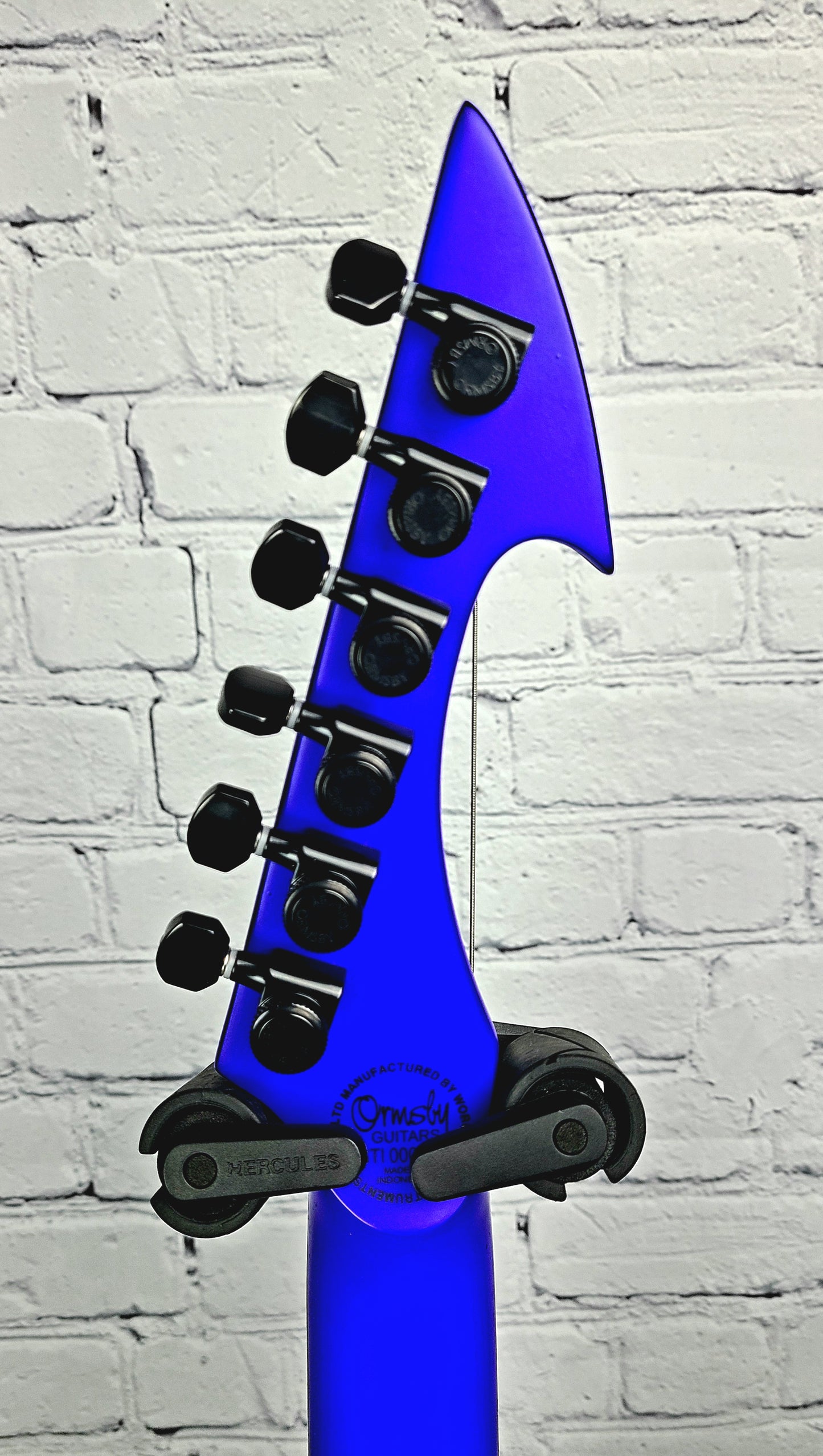 Ormsby Guitars Hype GTI 6 String Royal Blue Electric Guitar Standard Scale