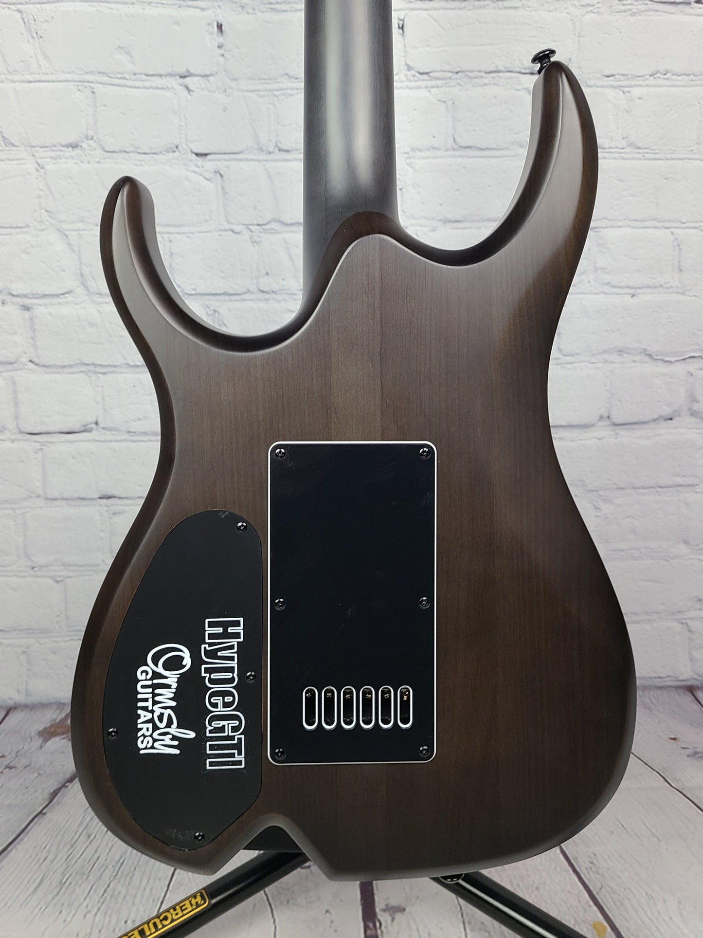 Ormsby Guitars Hype GTI 6 String Exotic Walnut Electric Guitar Evertune Multiscale