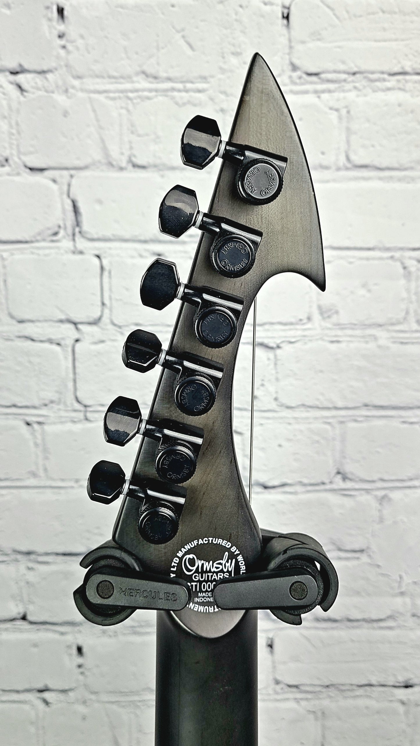 Ormsby Guitars Hype GTI 6 String Exotic Walnut Electric Guitar Evertune Multiscale