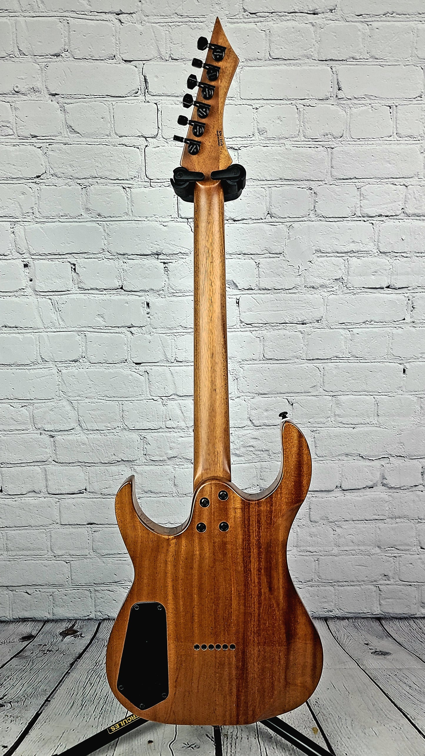 Charbonneau Guitars Scimtar 6S String Green Burst Electric Guitar Bare Knuckle Hipshot