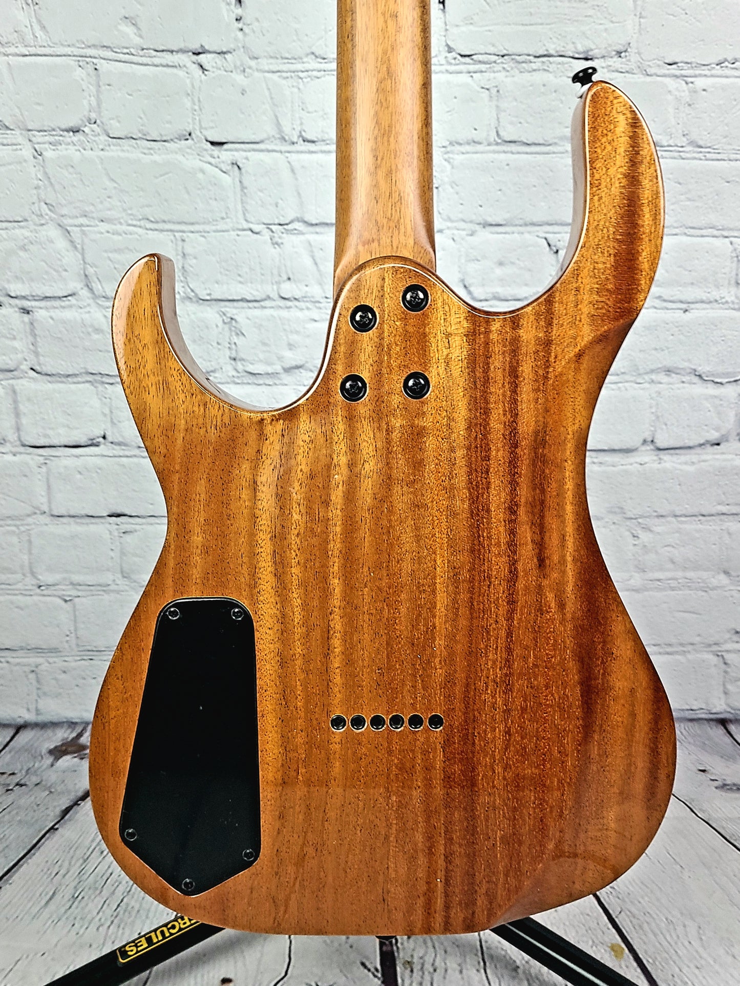 Charbonneau Guitars Scimtar 6S String Green Burst Electric Guitar Bare Knuckle Hipshot