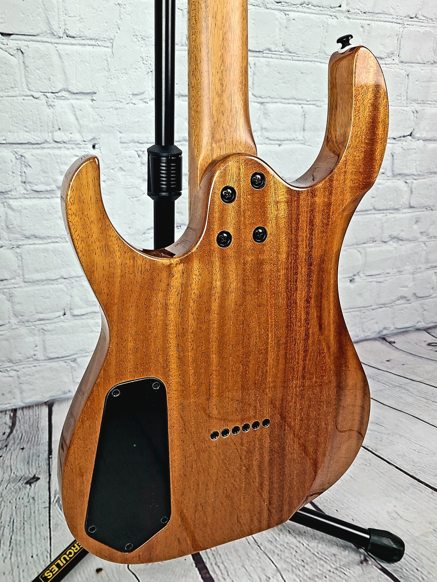 Charbonneau Guitars Scimtar 6S String Green Burst Electric Guitar Bare Knuckle Hipshot