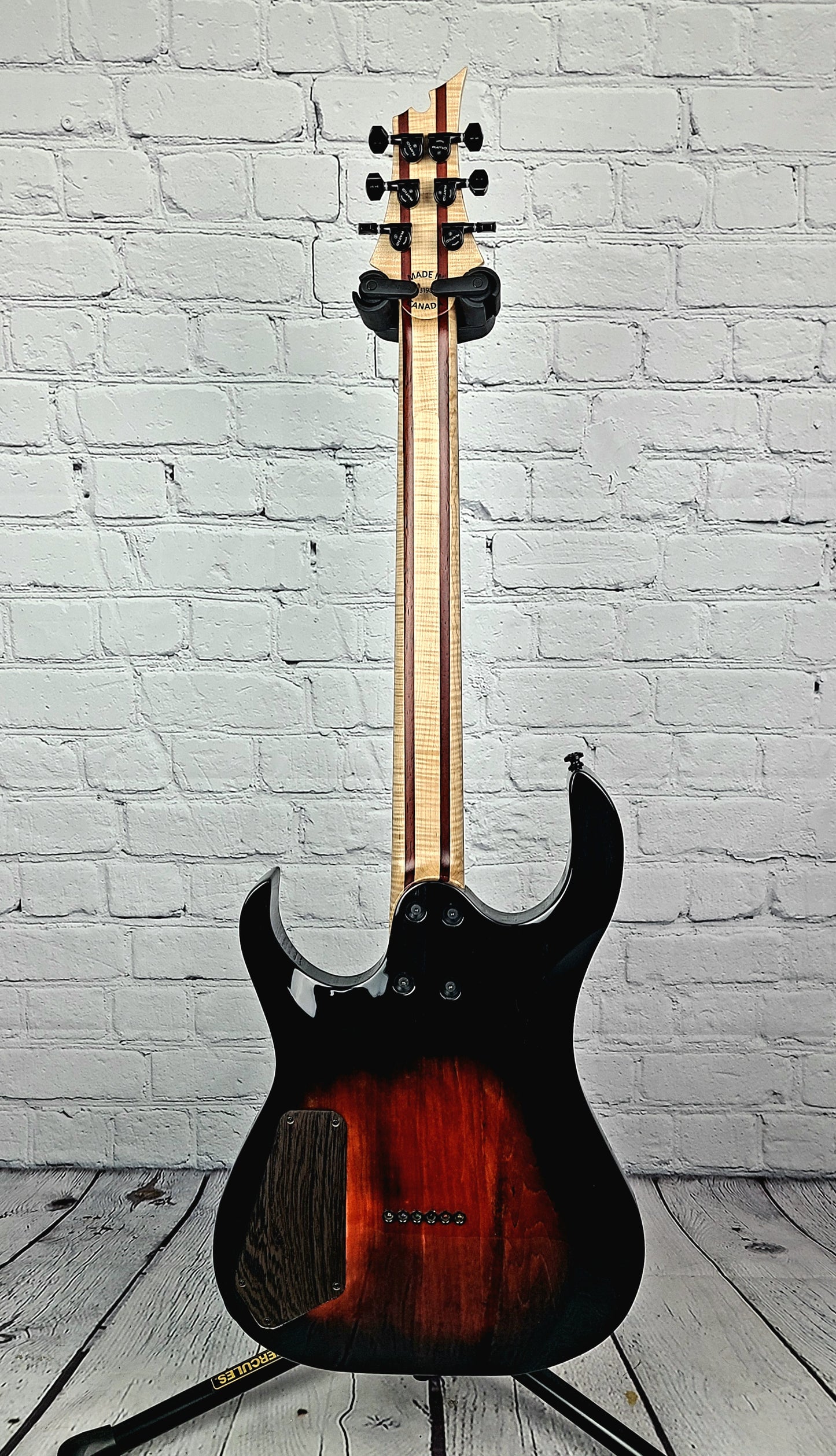 Charbonneau Guitars Scimtar 6S Deluxe String Volcano Burst Electric Guitar Made in Canada