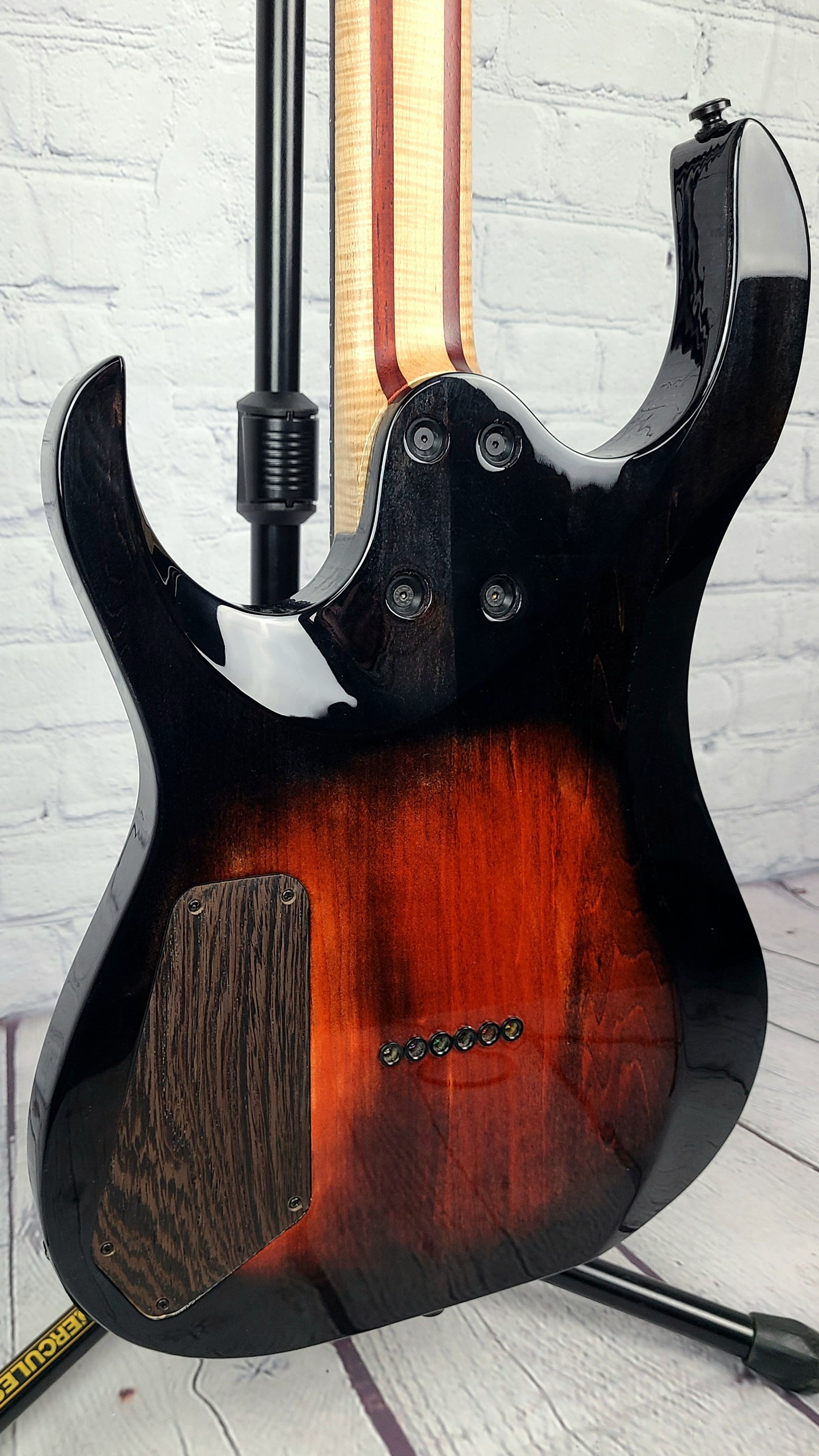 Charbonneau Guitars Scimtar 6S Deluxe String Volcano Burst Electric Guitar Made in Canada