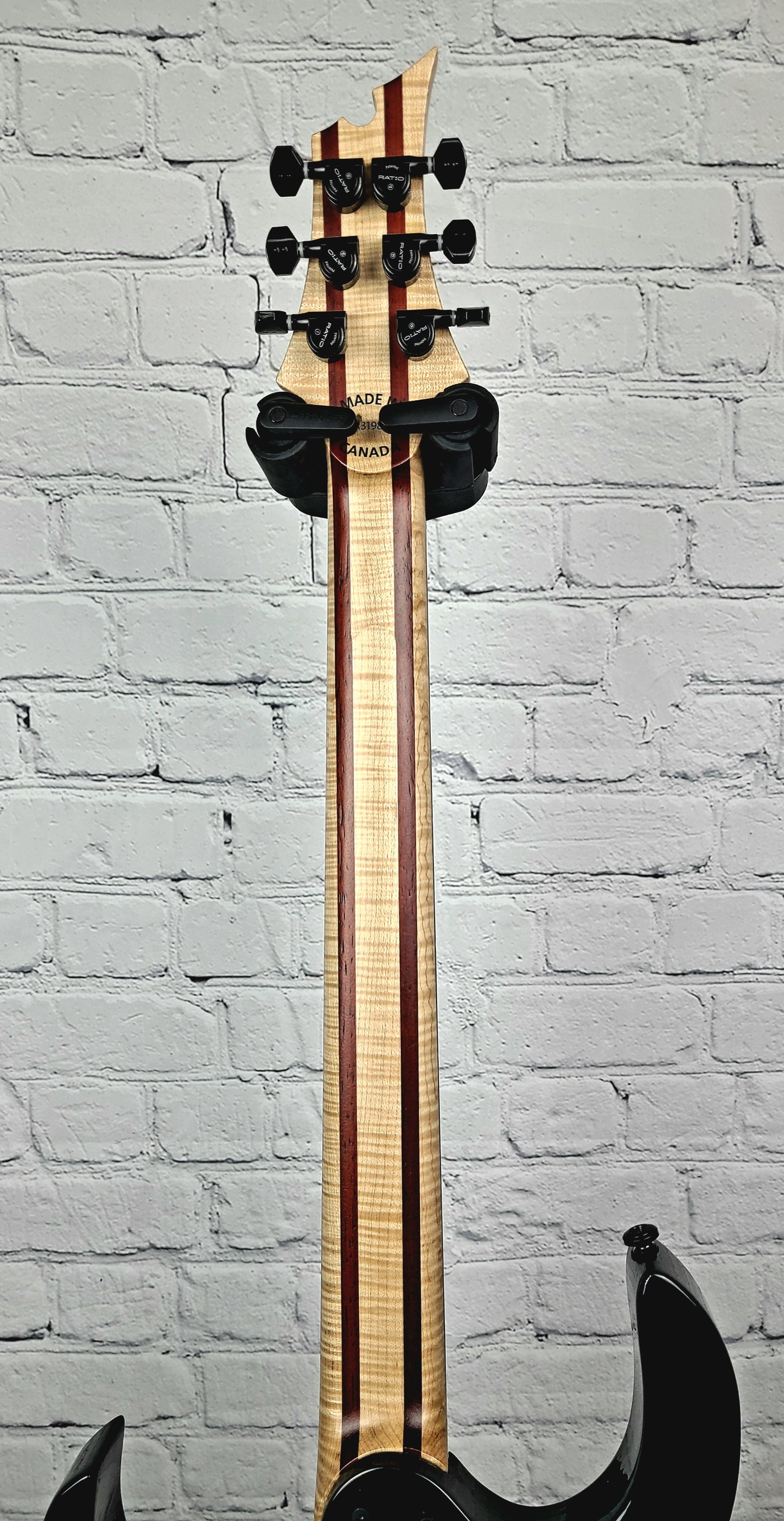 Charbonneau Guitars Scimtar 6S Deluxe String Volcano Burst Electric Guitar Made in Canada