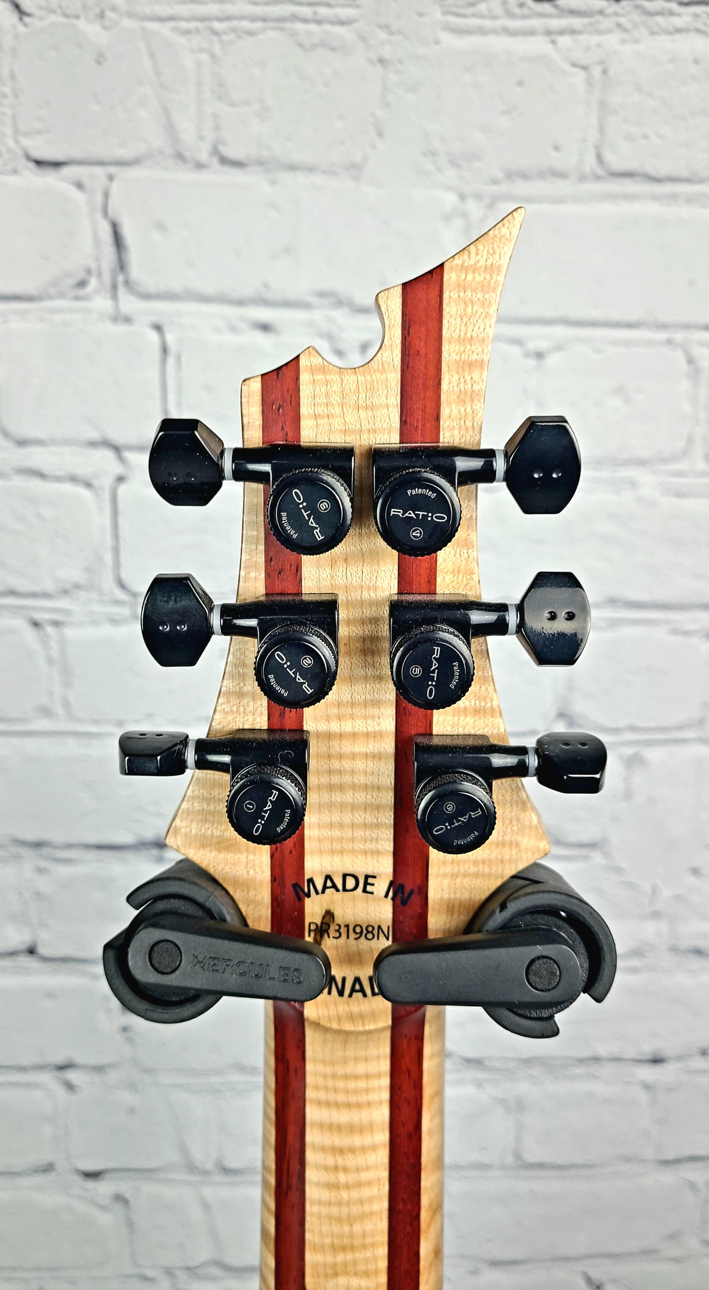 Charbonneau Guitars Scimtar 6S Deluxe String Volcano Burst Electric Guitar Made in Canada