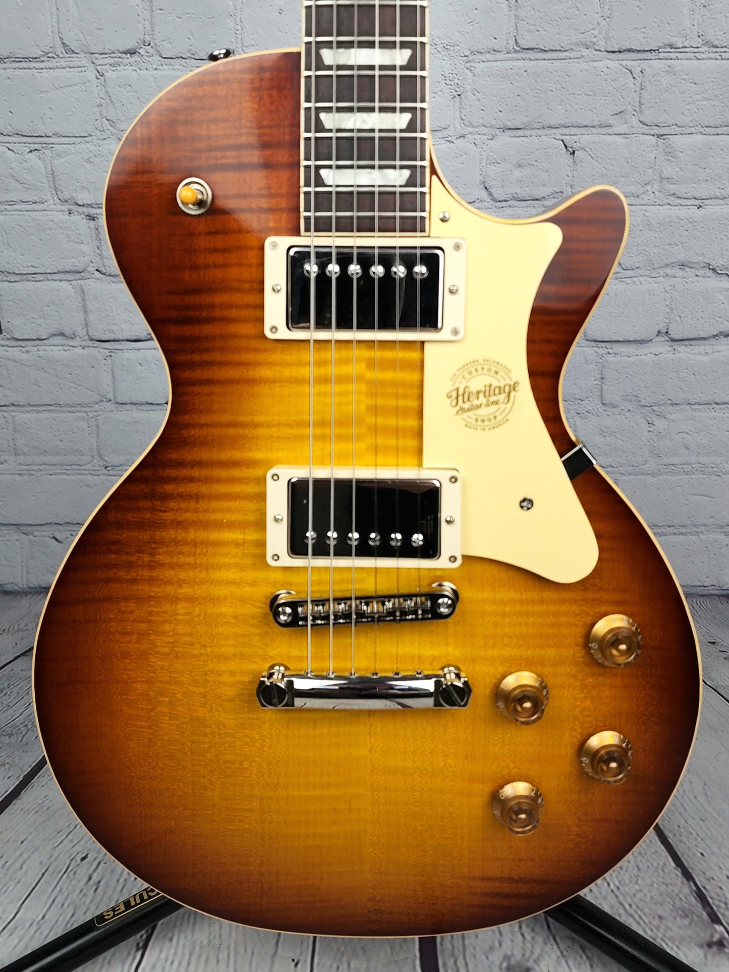 Heritage Guitars Custom Shop Core H-150 TSB Tobacco Sunburst Electric Guitar
