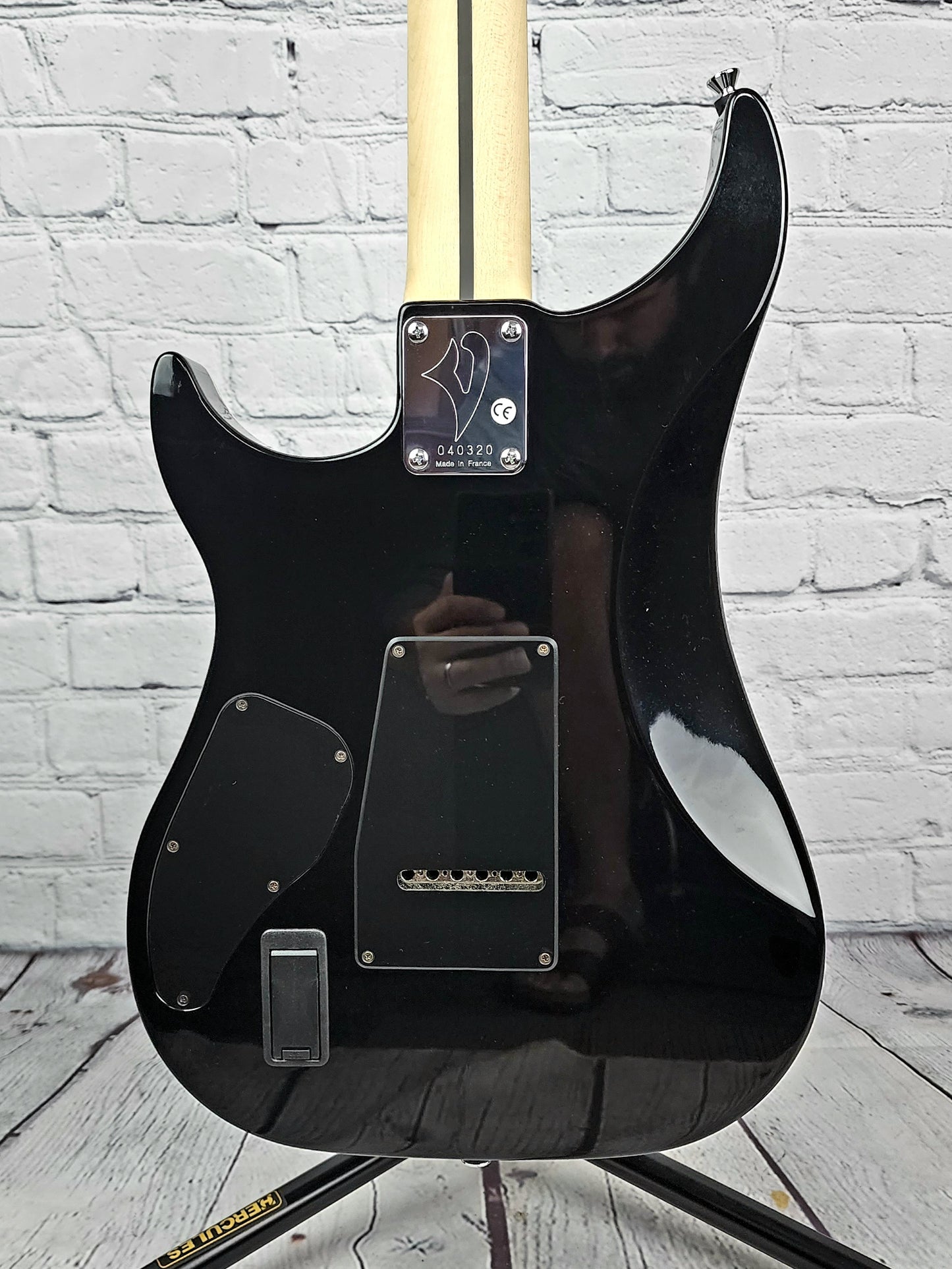 USED Vigier Excalibur Ultra Flame Maple HSH EMG Electric Guitar