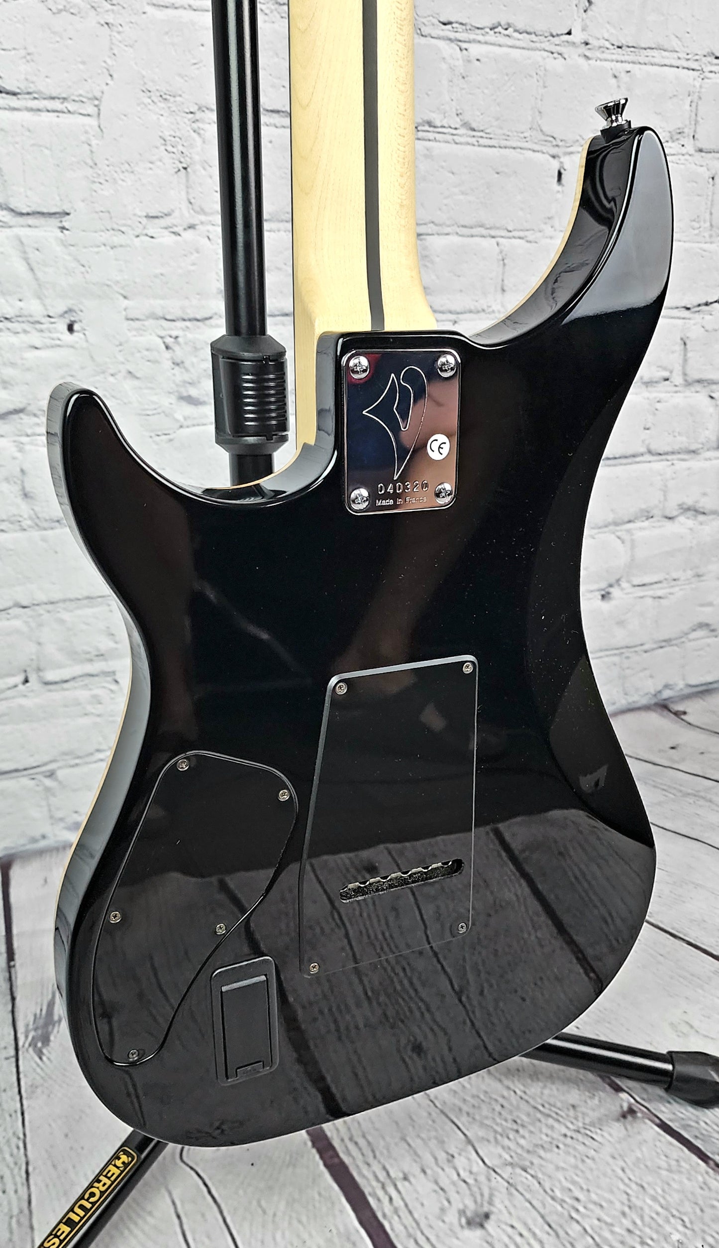 USED Vigier Excalibur Ultra Flame Maple HSH EMG Electric Guitar