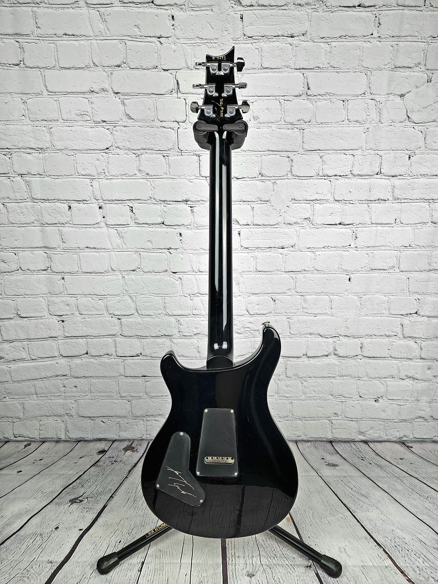 USED 1988 Paul Reed Smith PRS Custom 24 Signature #202/1000 Grey Black Brazilian