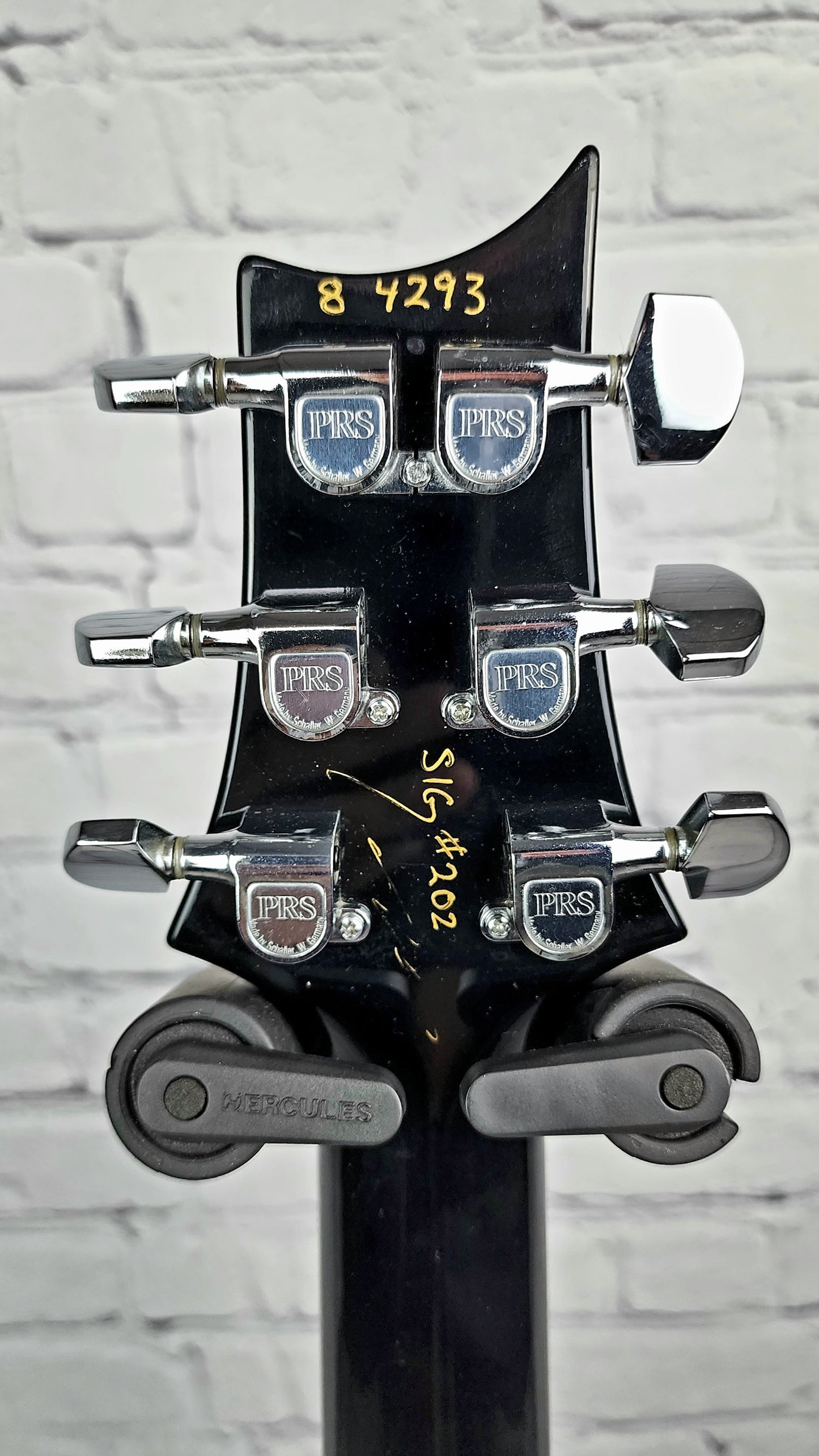 USED 1988 Paul Reed Smith PRS Custom 24 Signature #202/1000 Grey Black Brazilian