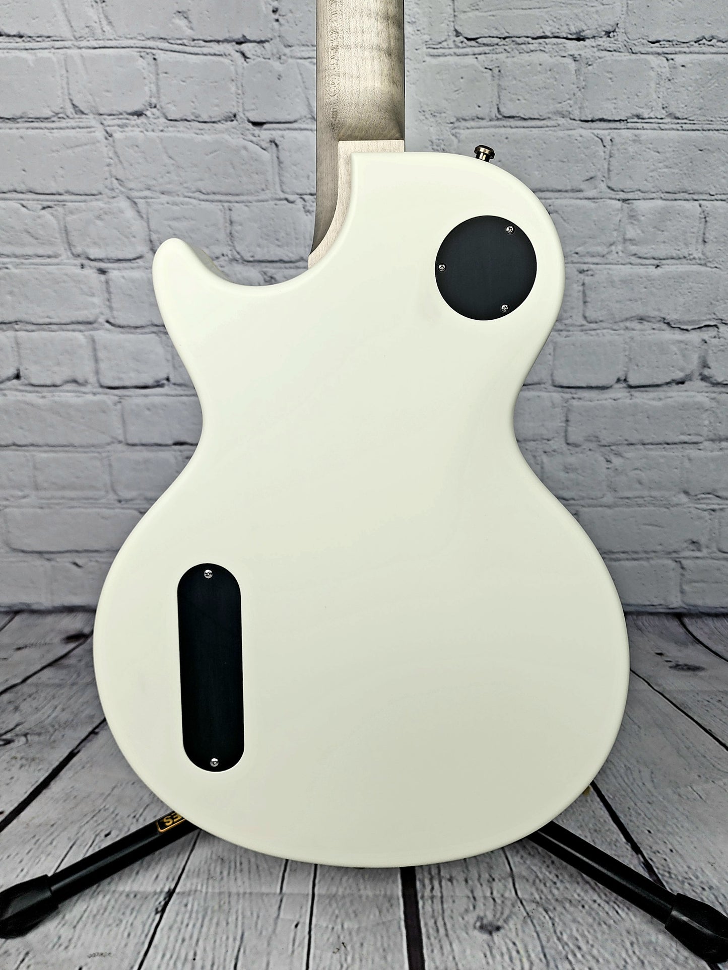 USED Nik Huber Krautster II Single Cut Electric Guitar Vintage White
