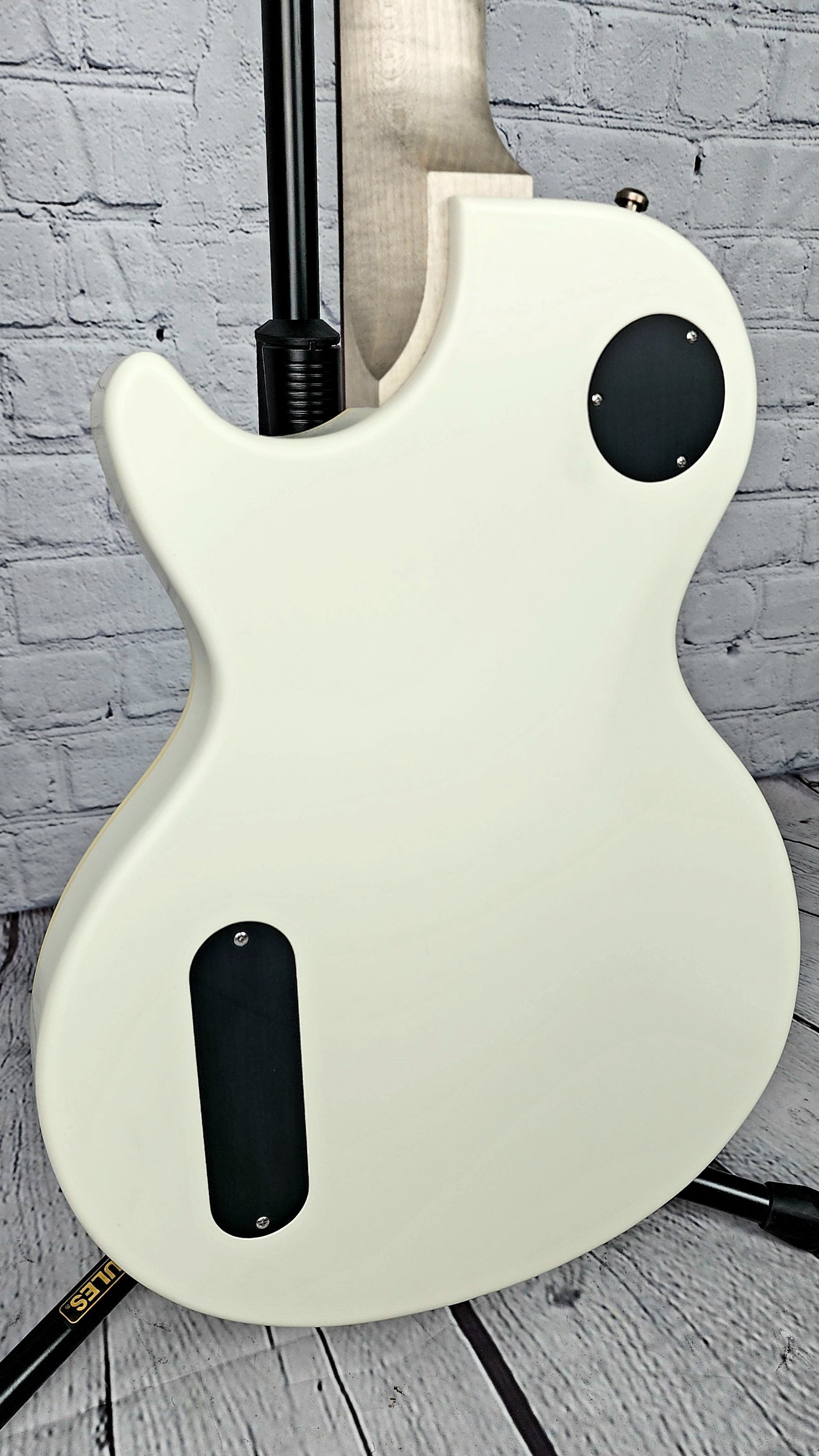 USED Nik Huber Krautster II Single Cut Electric Guitar Vintage White