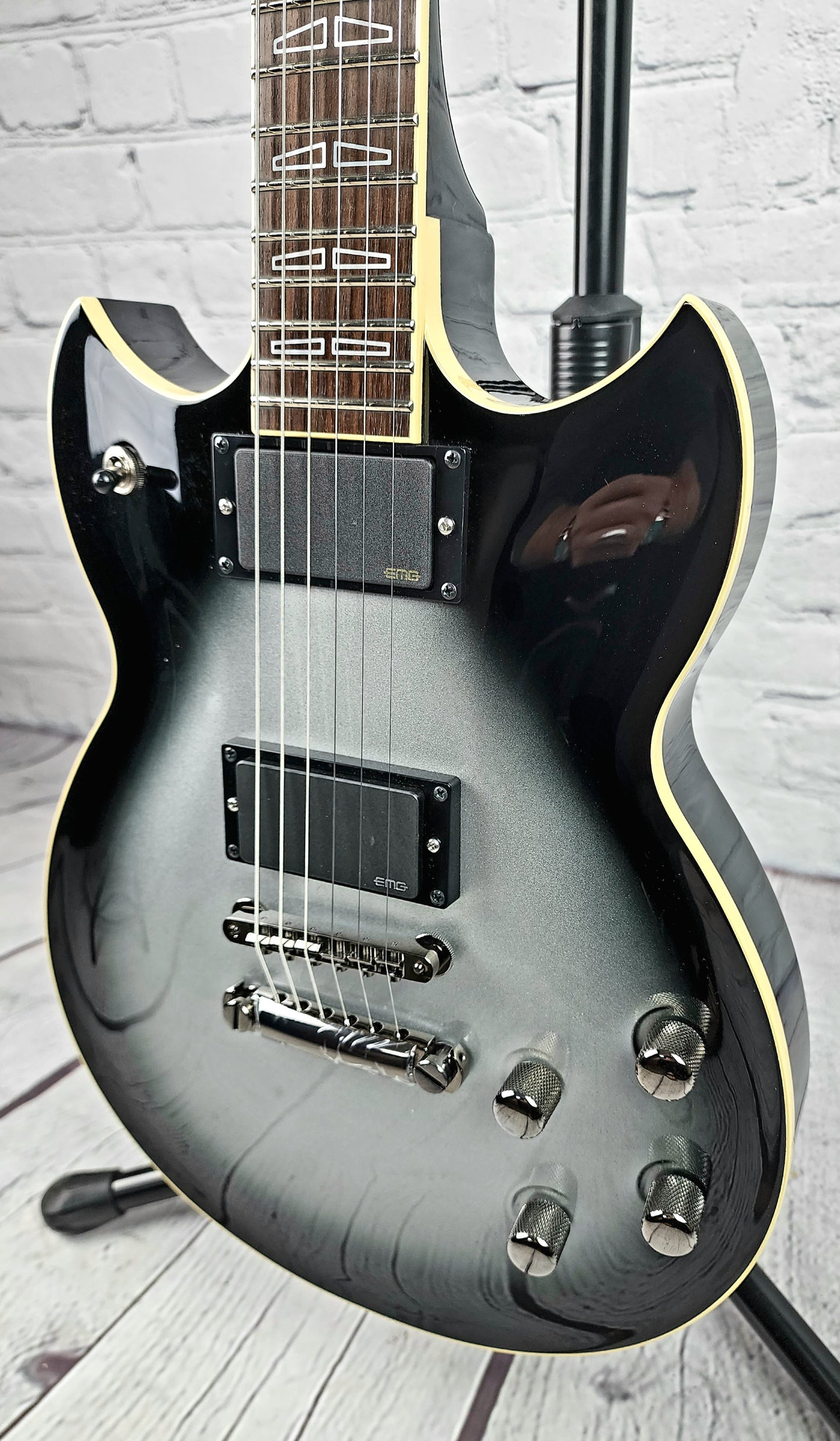 Yamaha SG1280A SLB Electric Guitar Silver Burst Made In Japan