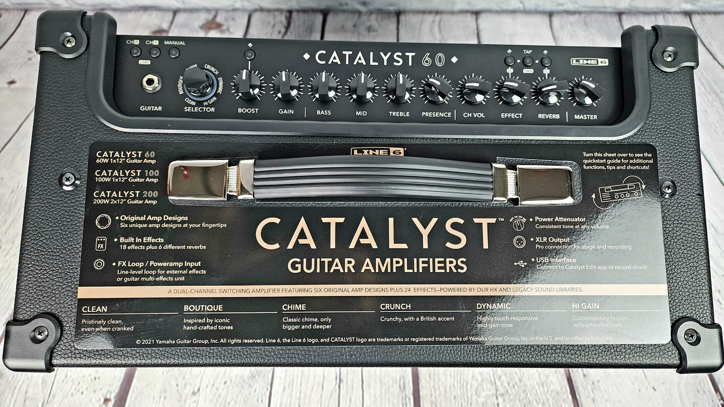 Line 6 Catalyst 60 1x12 60w Combo Amplifier