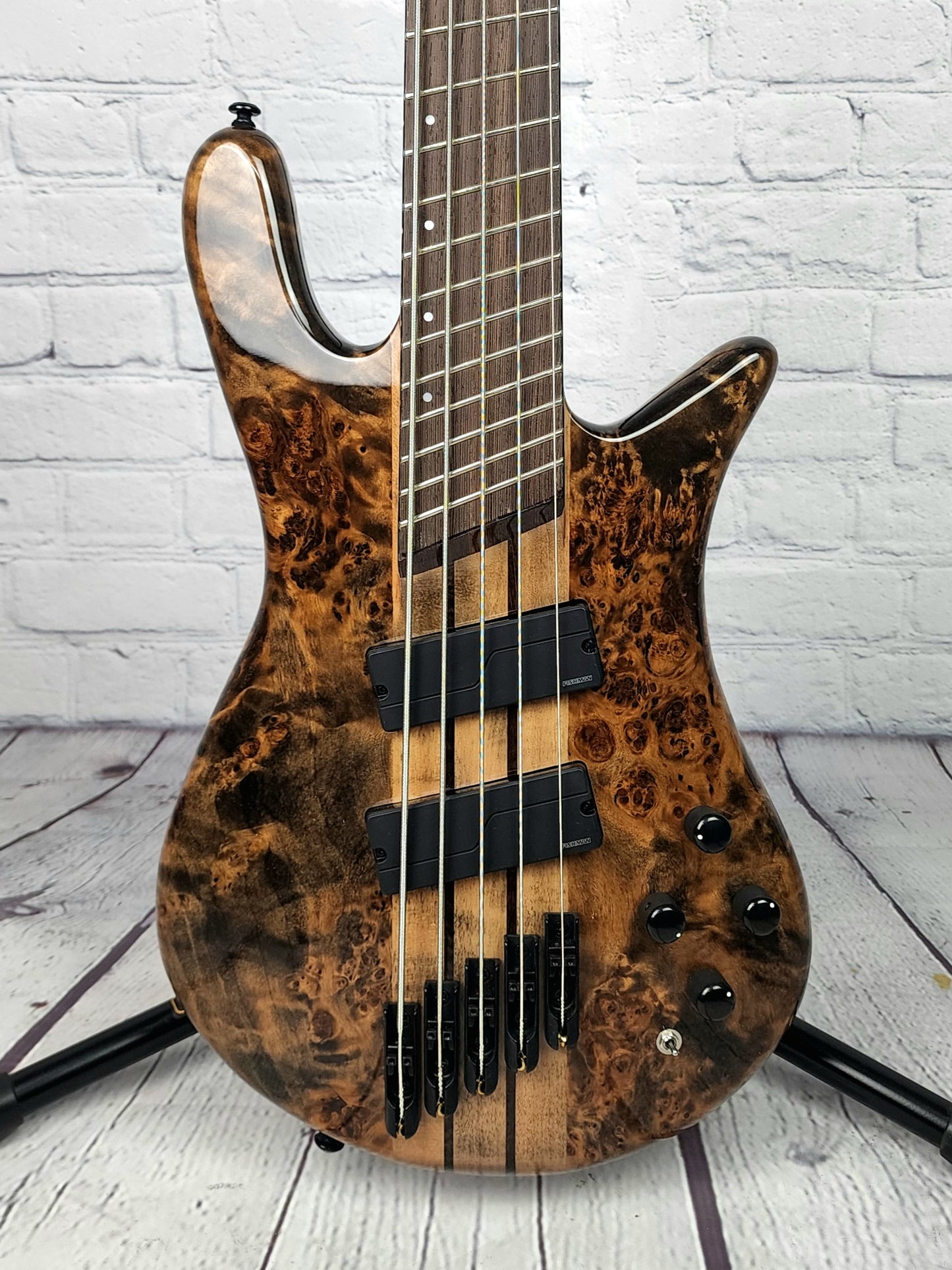 Spector NS Dimension 5 String Multiscale Bass Super Faded Black Gloss