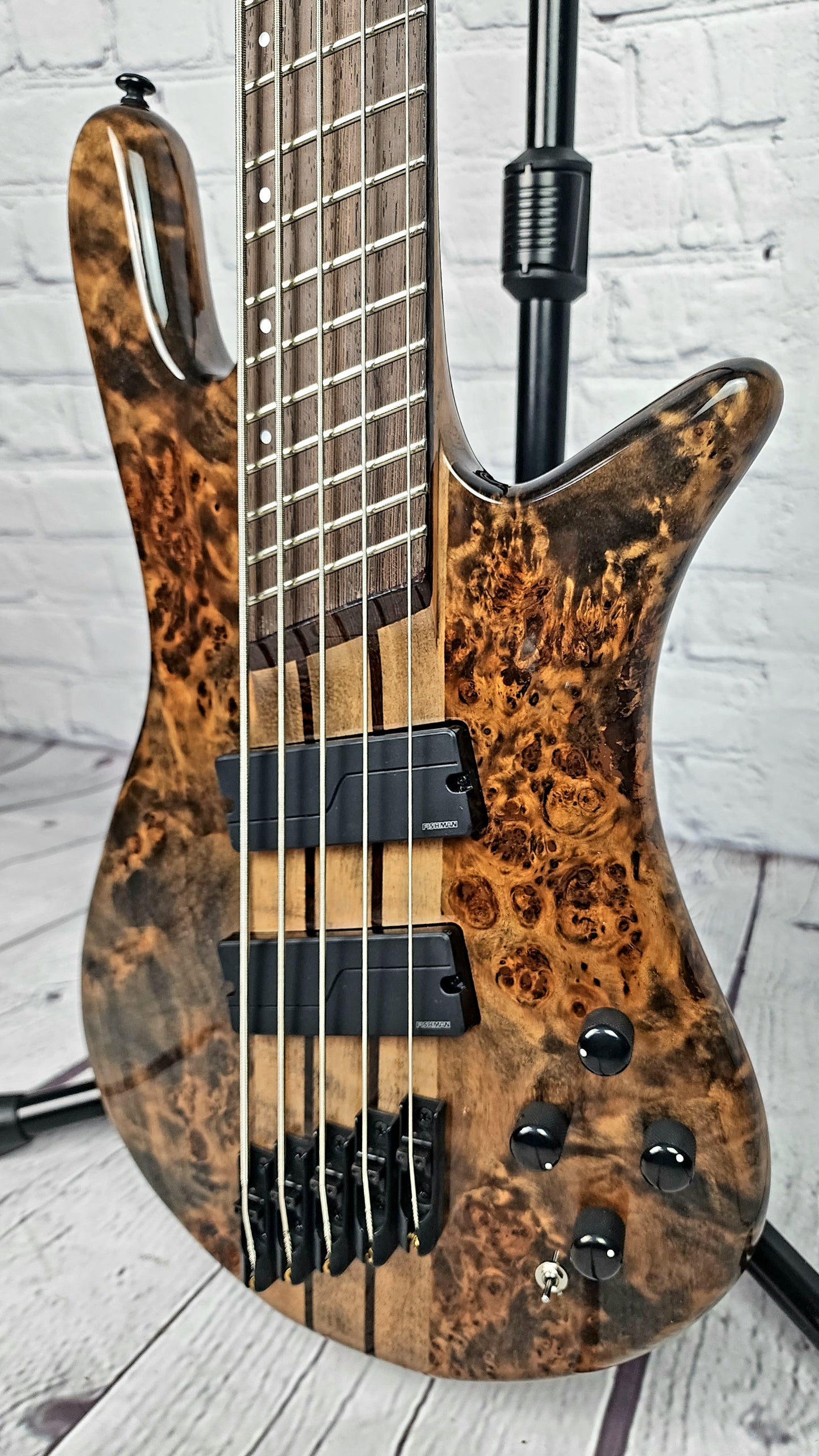 Spector NS Dimension 5 String Multiscale Bass Super Faded Black Gloss