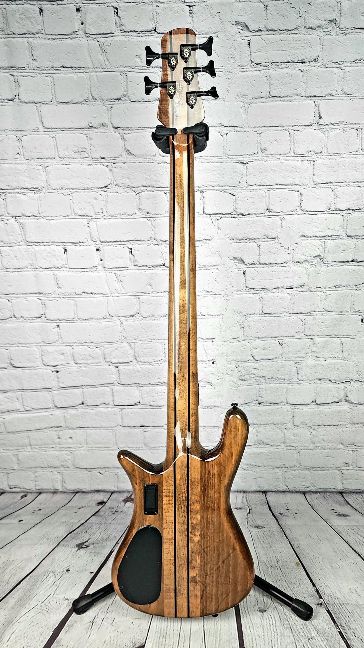 USED Spector NS Dimension 5 String Multiscale Bass Super Faded Black Gloss