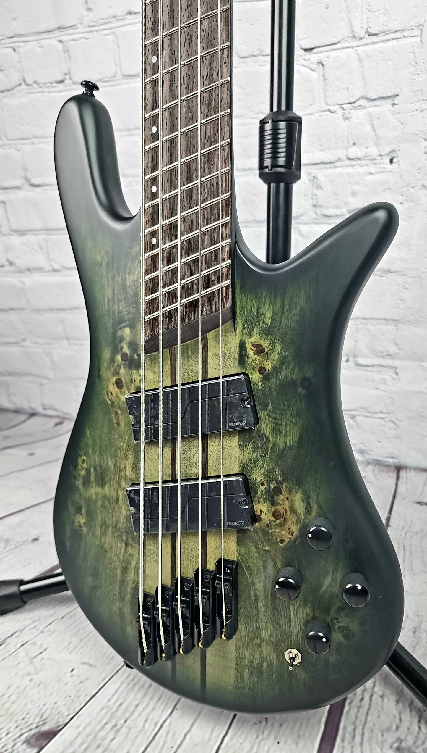 Spector NS Dimension 5 String Multiscale Bass Haunted Moss Matte