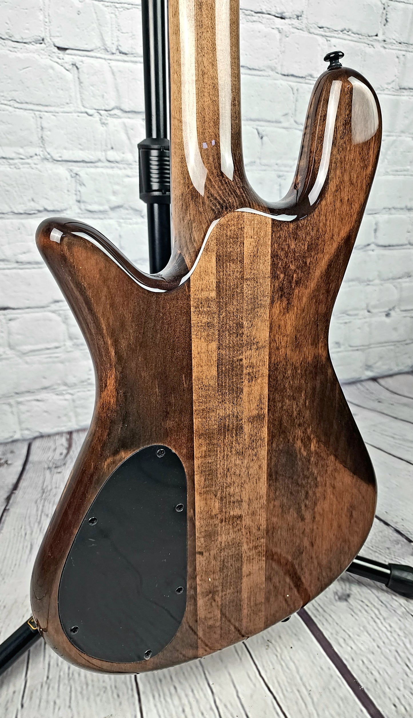 Spector NS Ethos 4 String Bass Guitar Super Faded Black Gloss