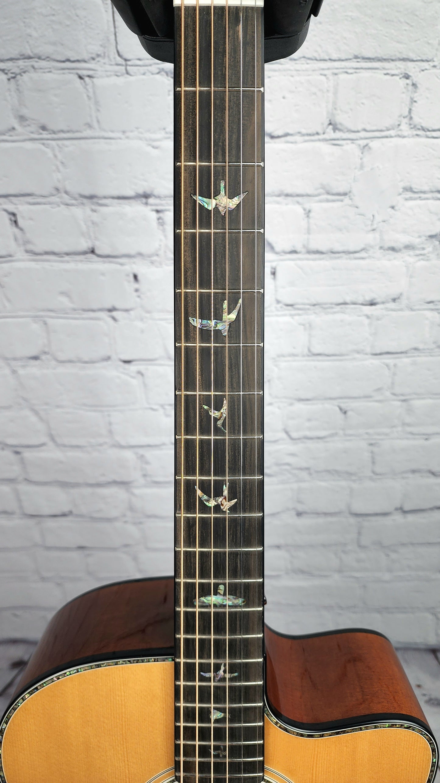 Paul Reed Smith PRS A50E Acoustic Guitar Black Gold Fishman Preamp