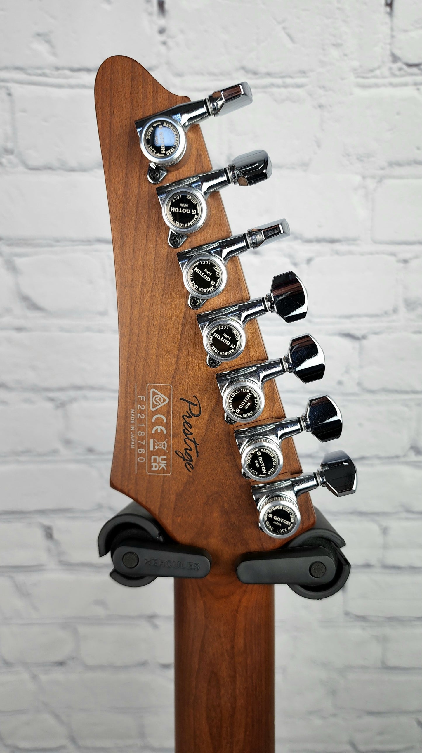 Ibanez Prestige AZ24047BK 7 String Electric Guitar Black