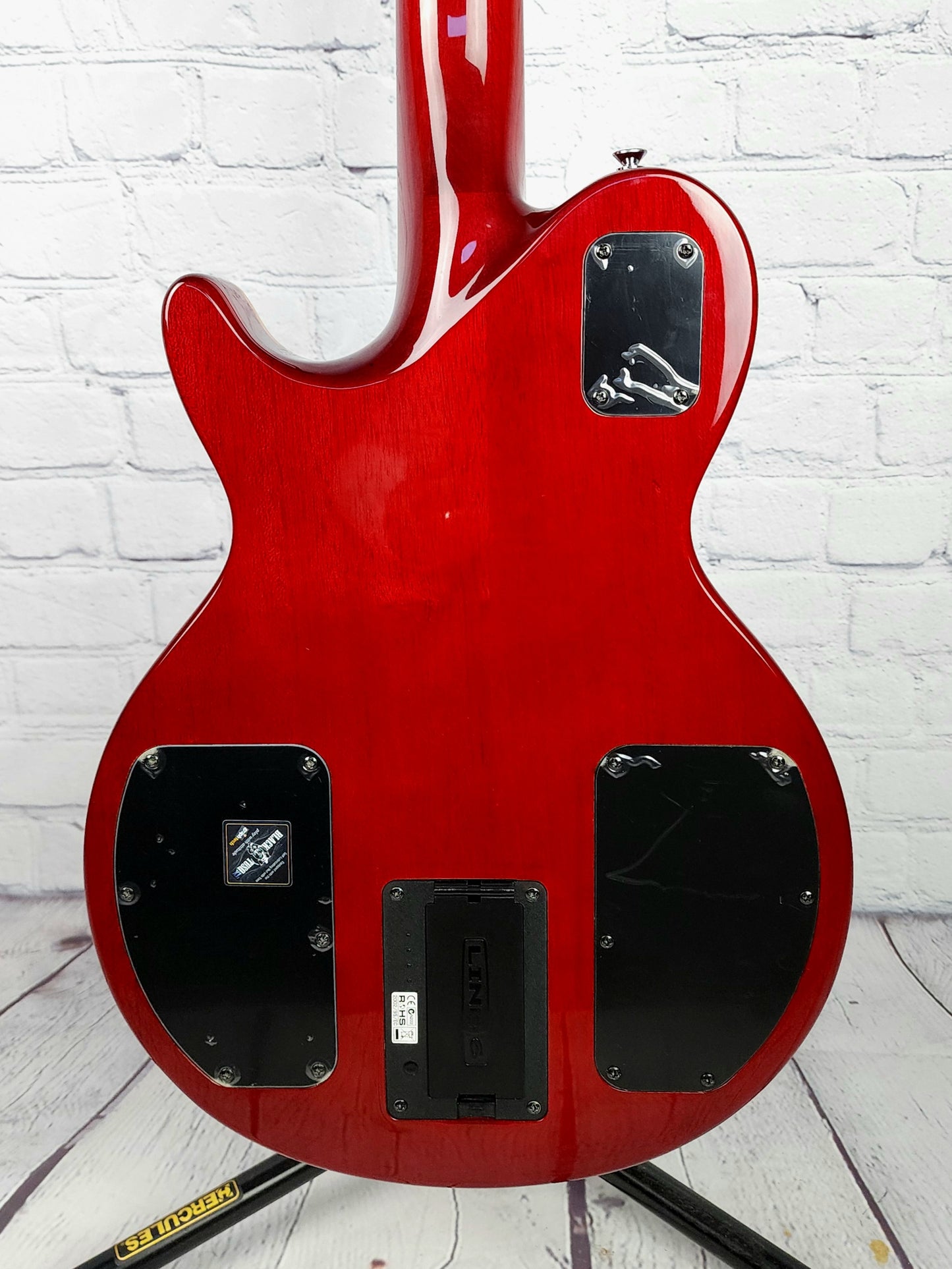 USED Line 6 James Tyler Variax JTV-59 Carved Top Electric Guitar Cherry Sunburst