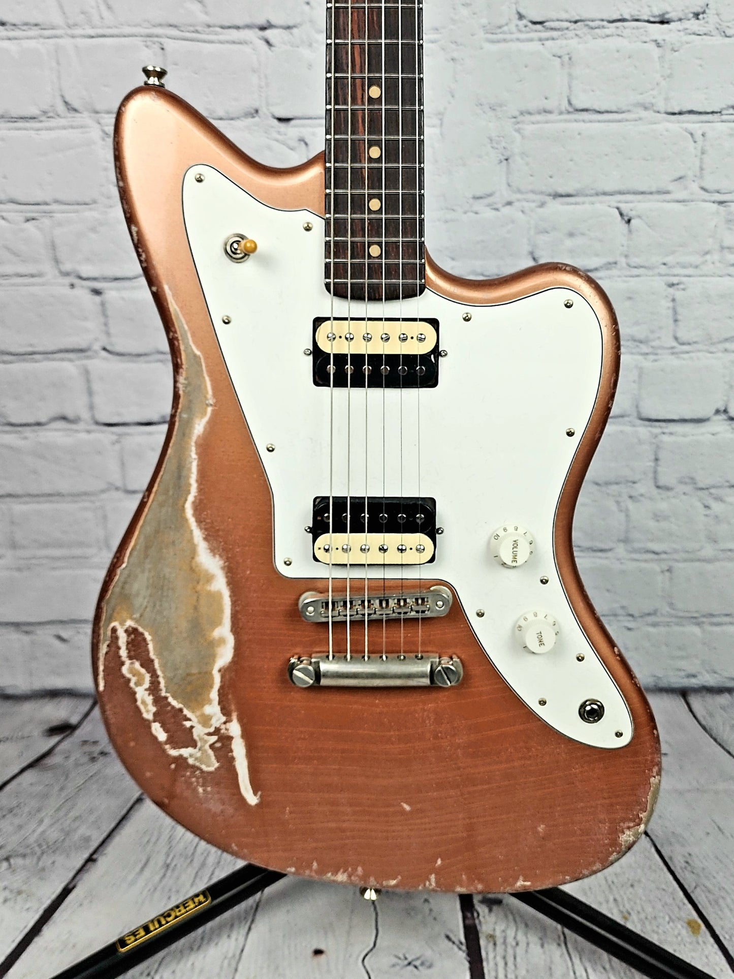Fano JM6 Oltre Electric Guitar Copper Metallic Medium Relic Lollar Imperial