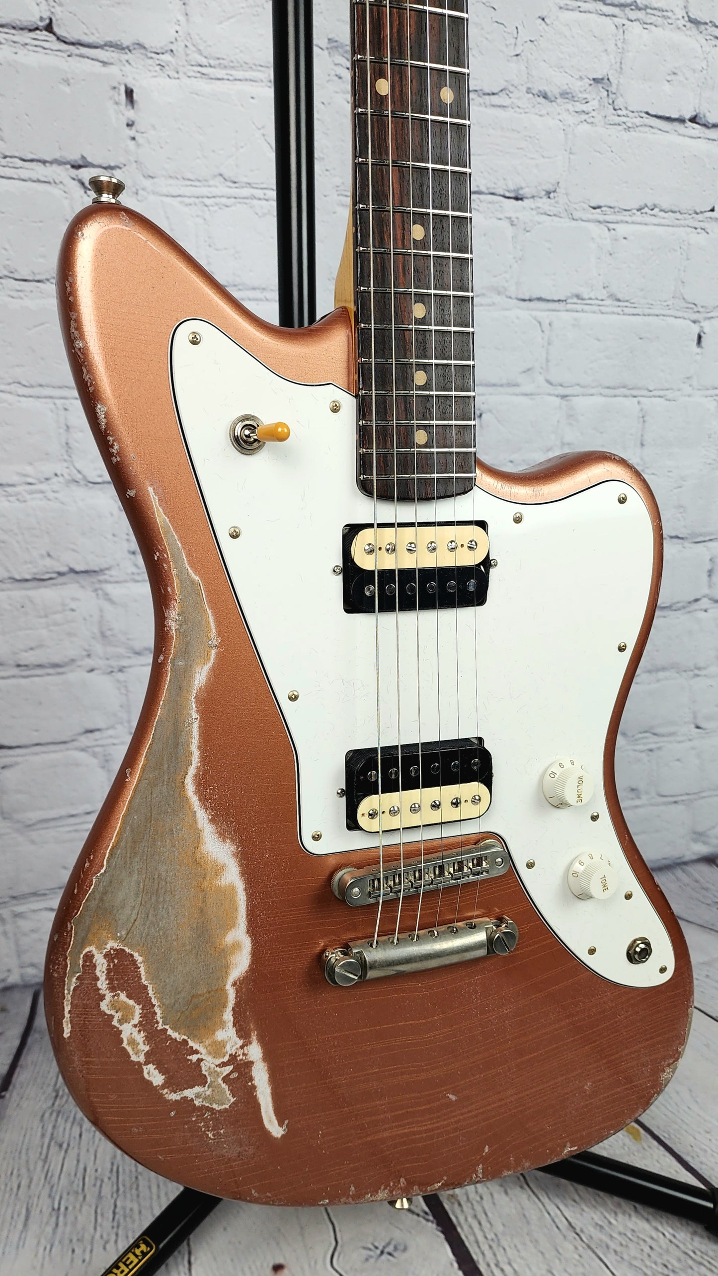 Fano JM6 Oltre Electric Guitar Copper Metallic Medium Relic Lollar Imperial