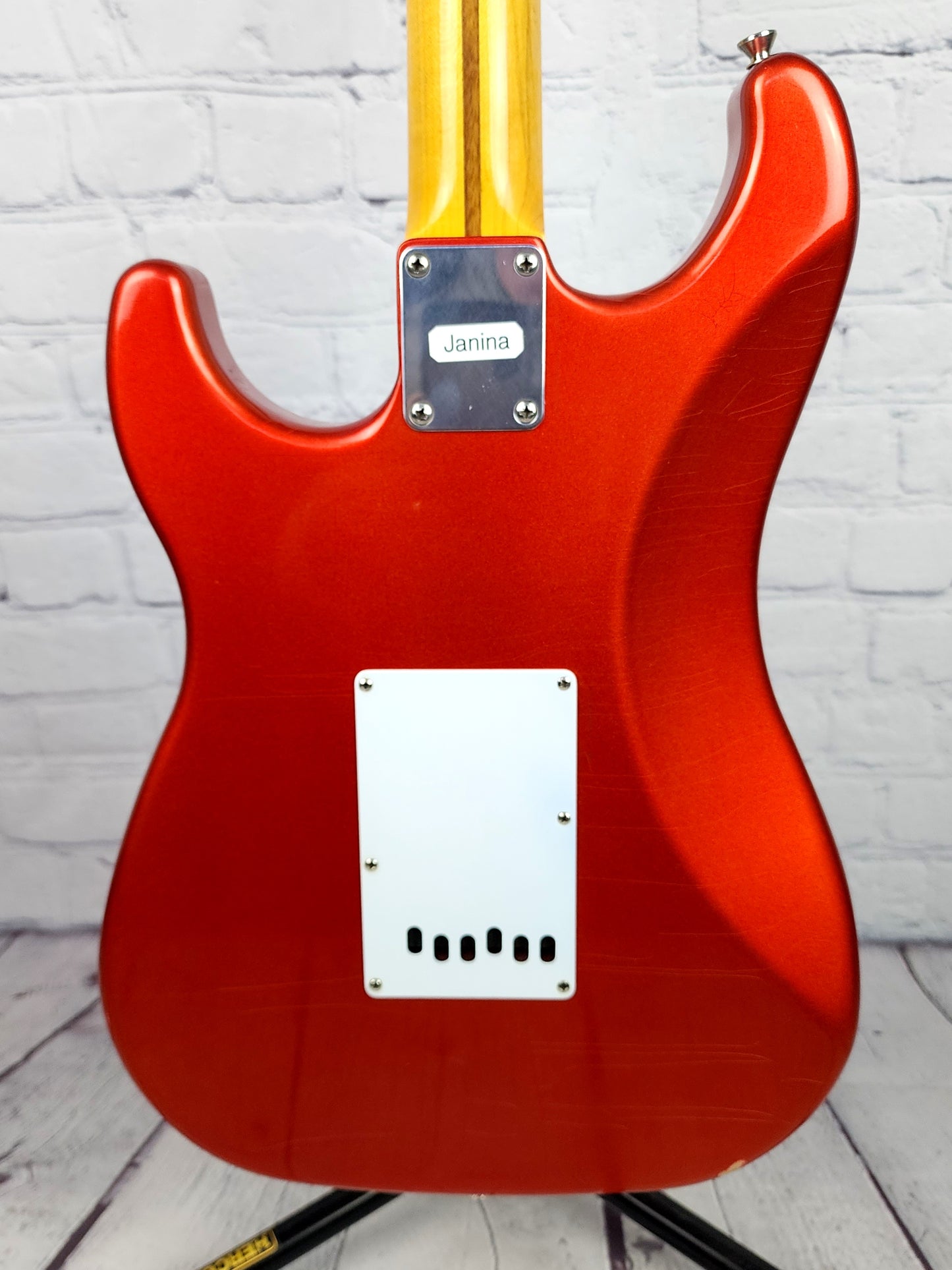 USED LSL Instruments Saticoy Candy Apple Red Electric Guitar