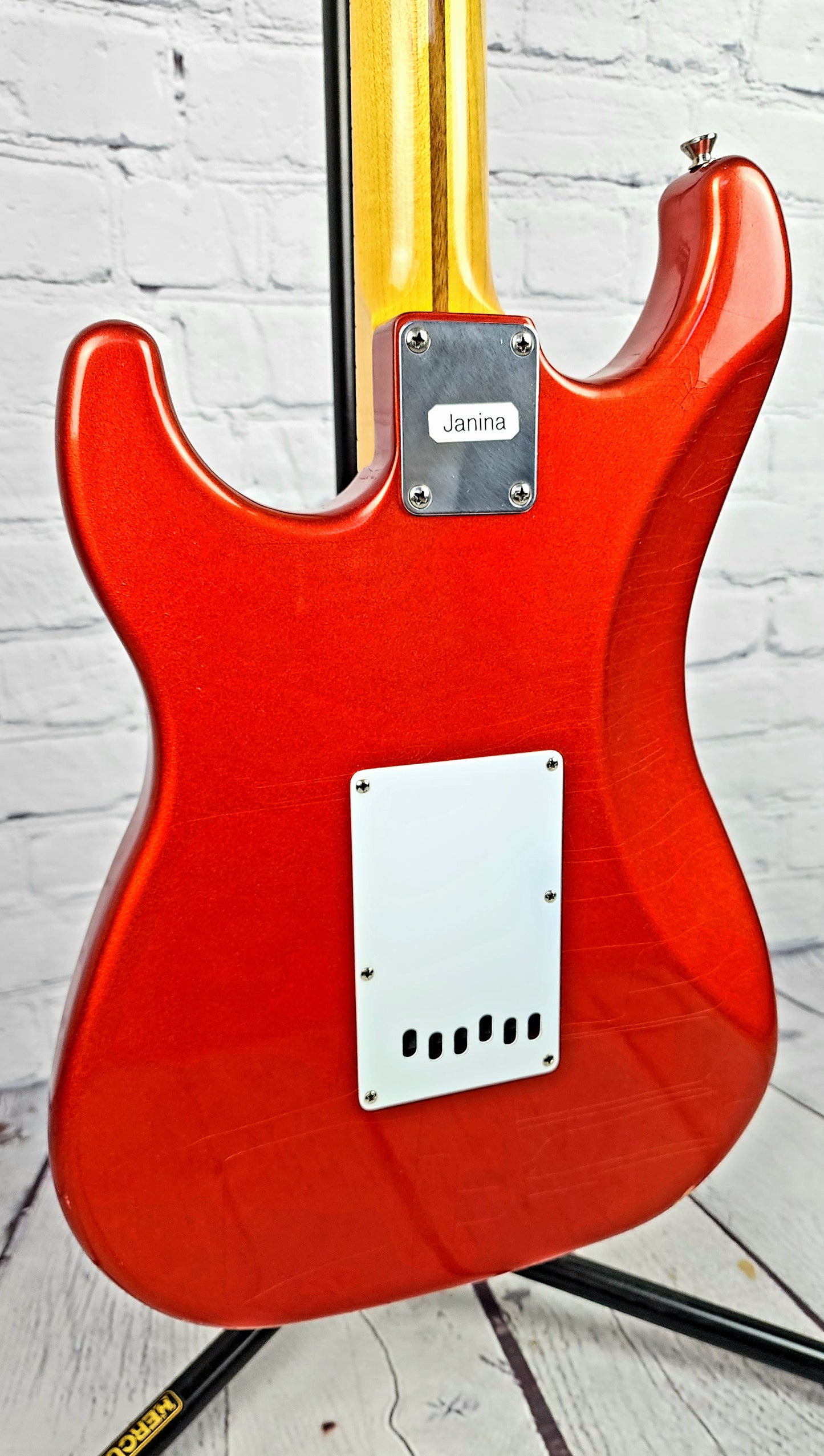 USED LSL Instruments Saticoy Candy Apple Red Electric Guitar