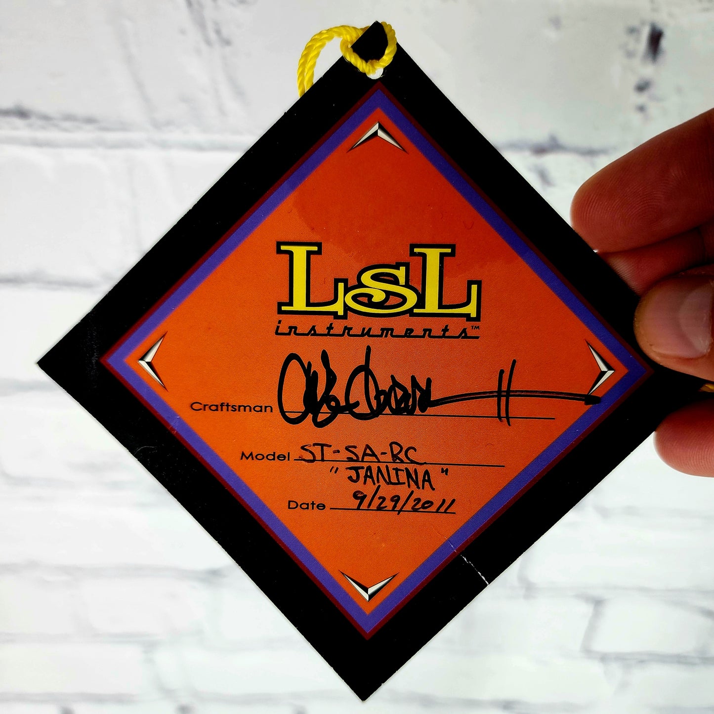 USED LSL Instruments Saticoy Candy Apple Red Electric Guitar