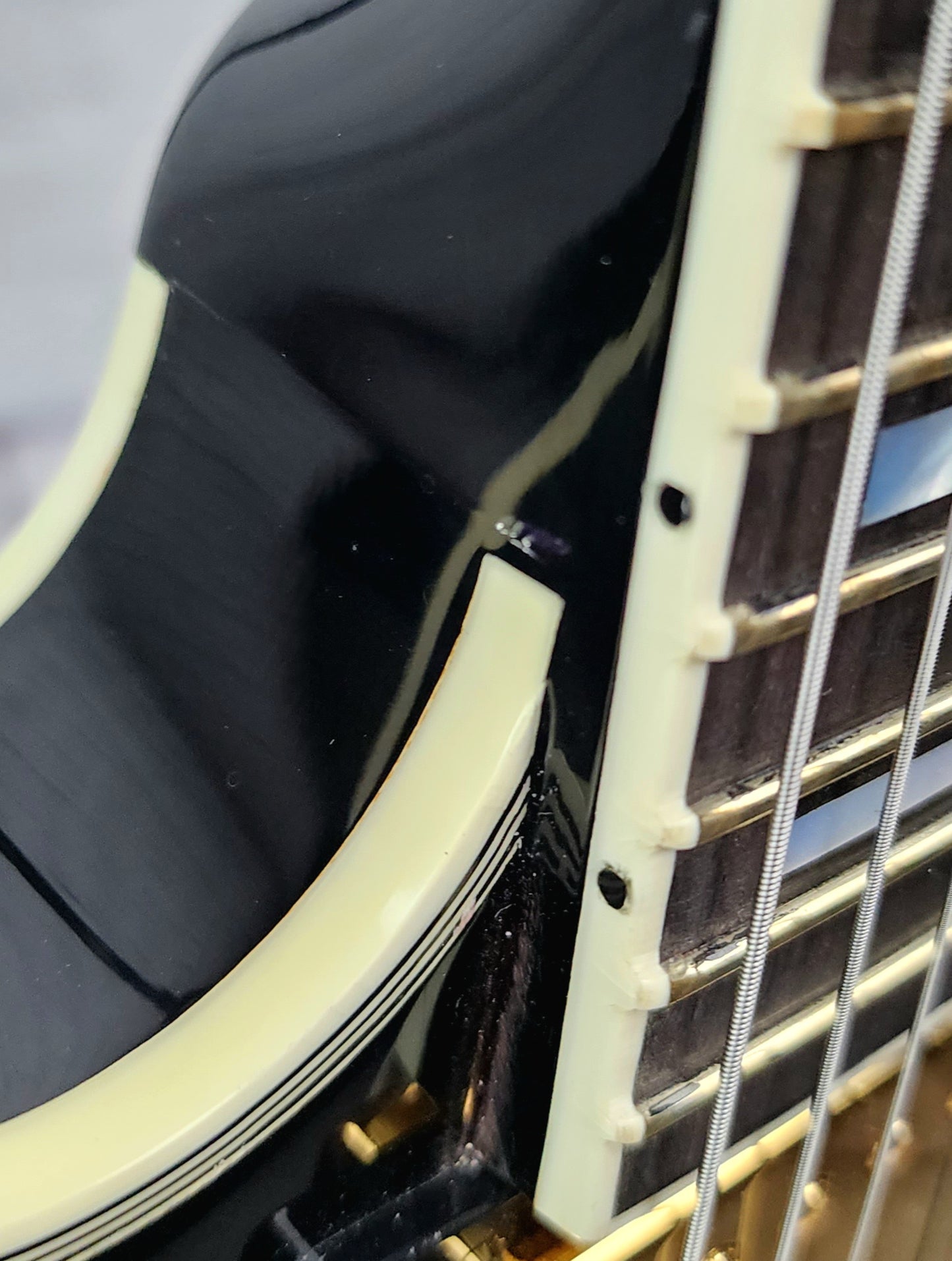 USED Gibson B.B. King Lucille Black Gloss Semi-Hollow 2007 Electric Guitar