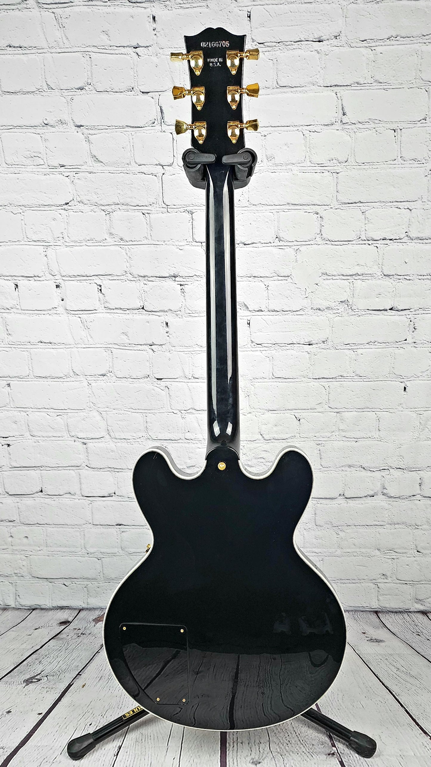 USED Gibson B.B. King Lucille Black Gloss Semi-Hollow 2007 Electric Guitar