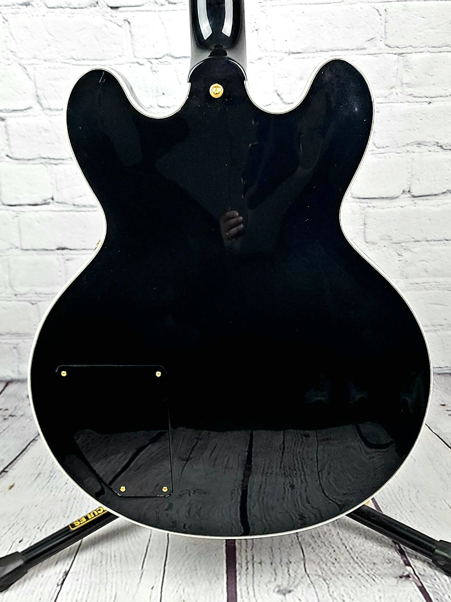 USED Gibson B.B. King Lucille Black Gloss Semi-Hollow 2007 Electric Guitar